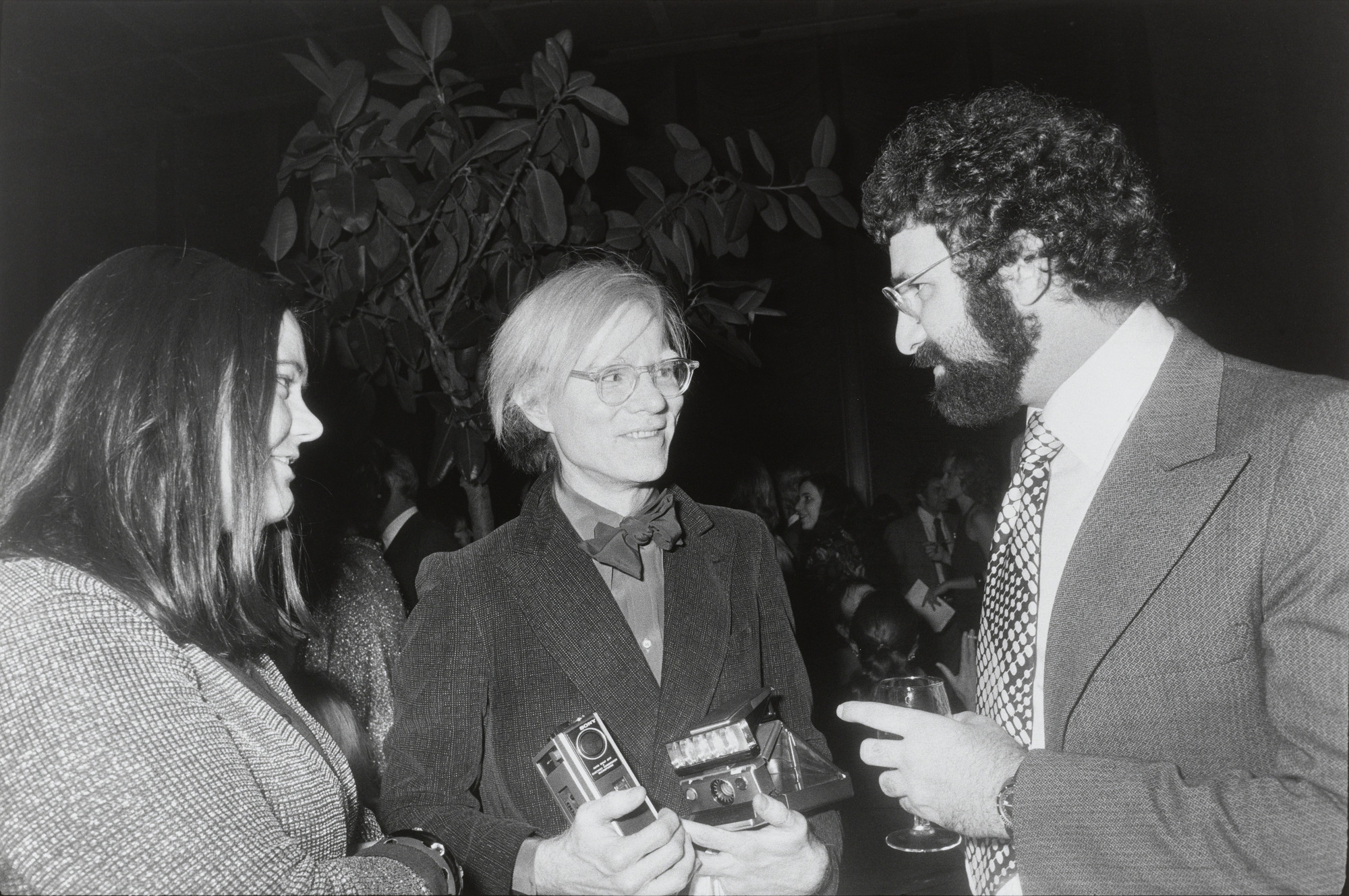 Garry Winogrand. Andy Warhol, Norman Mailer's 50th Birthday Party, New York City from the portfolio Big Shots