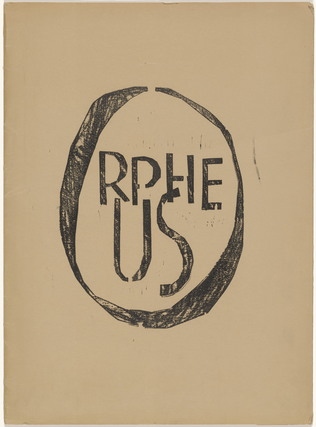Varujan Boghosian. Orpheus. 1951