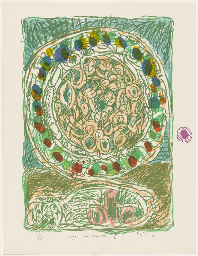 Al'Jotte Pie (Tarte Al'Jotte) from the portfolio Pencil on Shell (Crayon sur coquille)