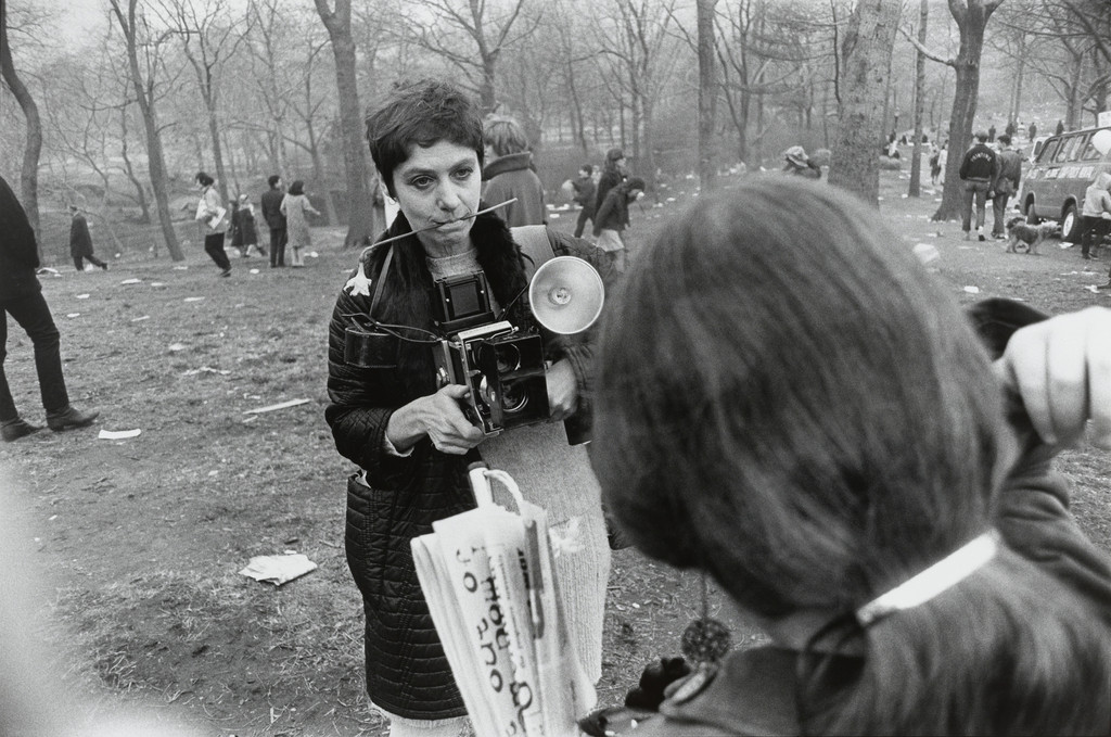 Diane Arbus, Love-In, Central Park, New York City from the portfolio Big Shots