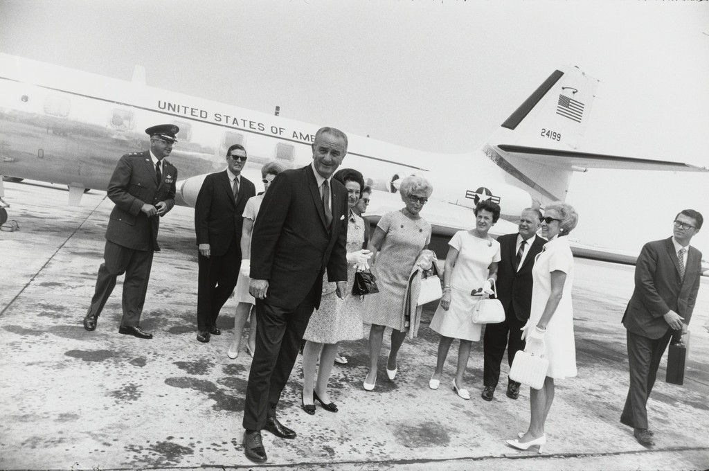 Lyndon Johnson, Cape Kennedy, Florida from the portfolio Big Shots