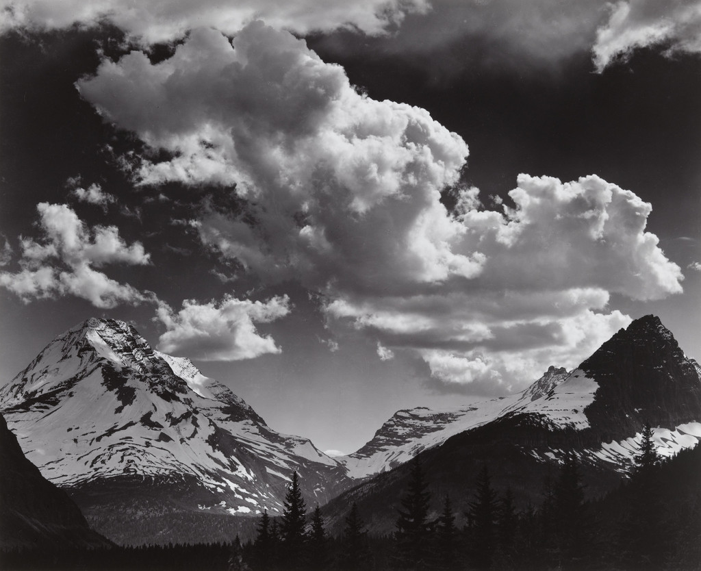 Noon Clouds, Glacier National Park, Montana