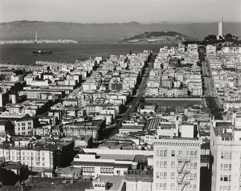 View of San Francisco Towards Alcatraz, Brett Weston, 1939