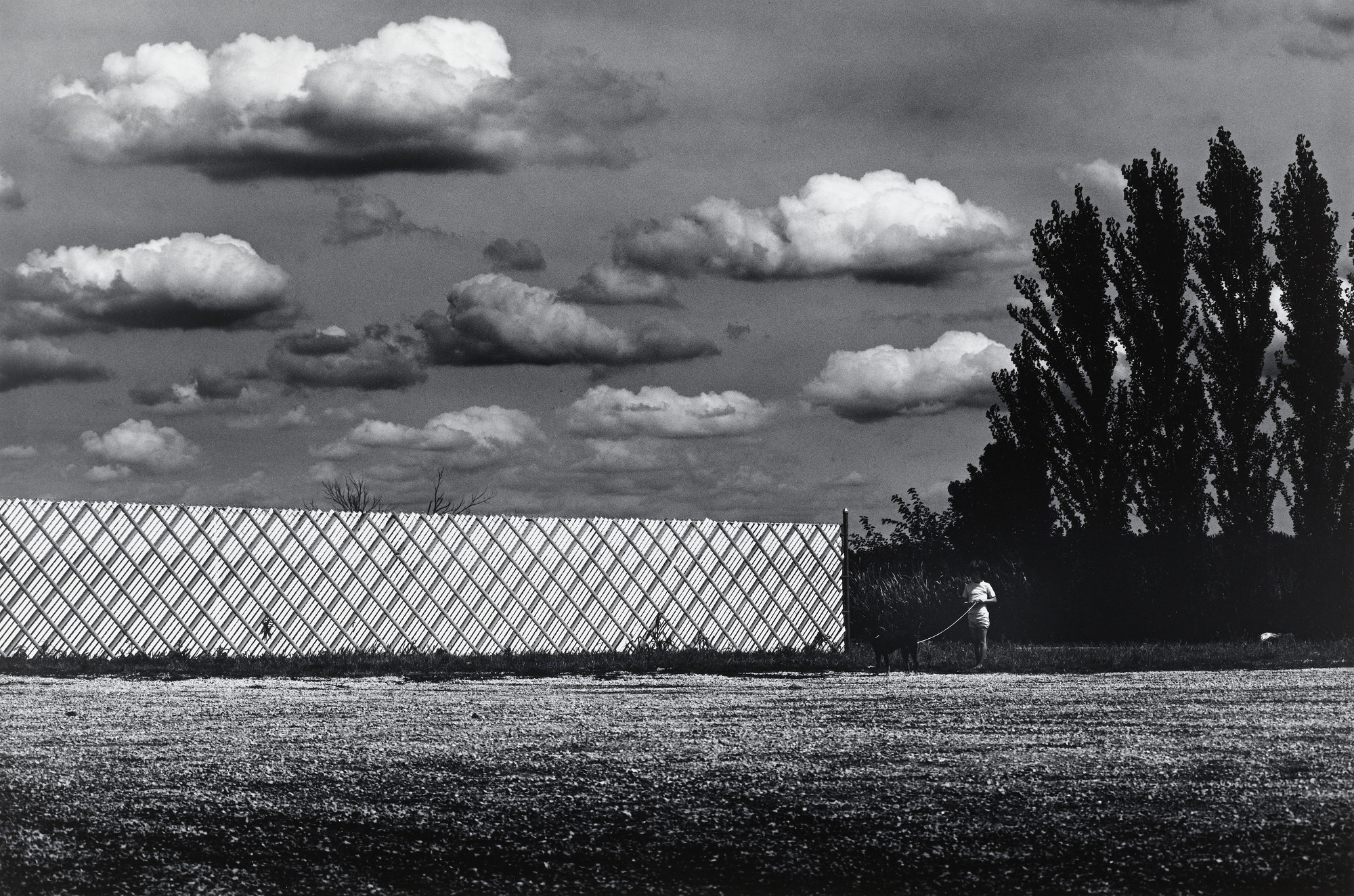 Ikkō Narahara (奈良原一高). Long Fence, Illinois. 1972 | MoMA Ikkō Narahara (奈良原一高). Long Fence, Illinois. 1972 | MoMA