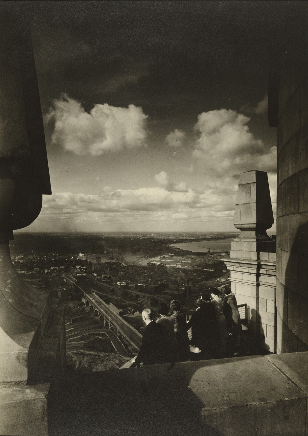 Margaret Bourke-White. From The Terminal Tower, Cleveland. c. 1928
