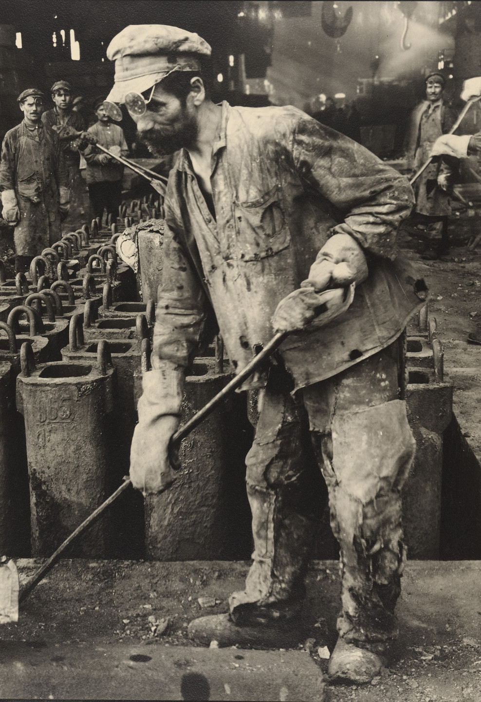 Margaret Bourke-White. Iron Puddler, Red October Rolling Mills, Stalingrad. 1930