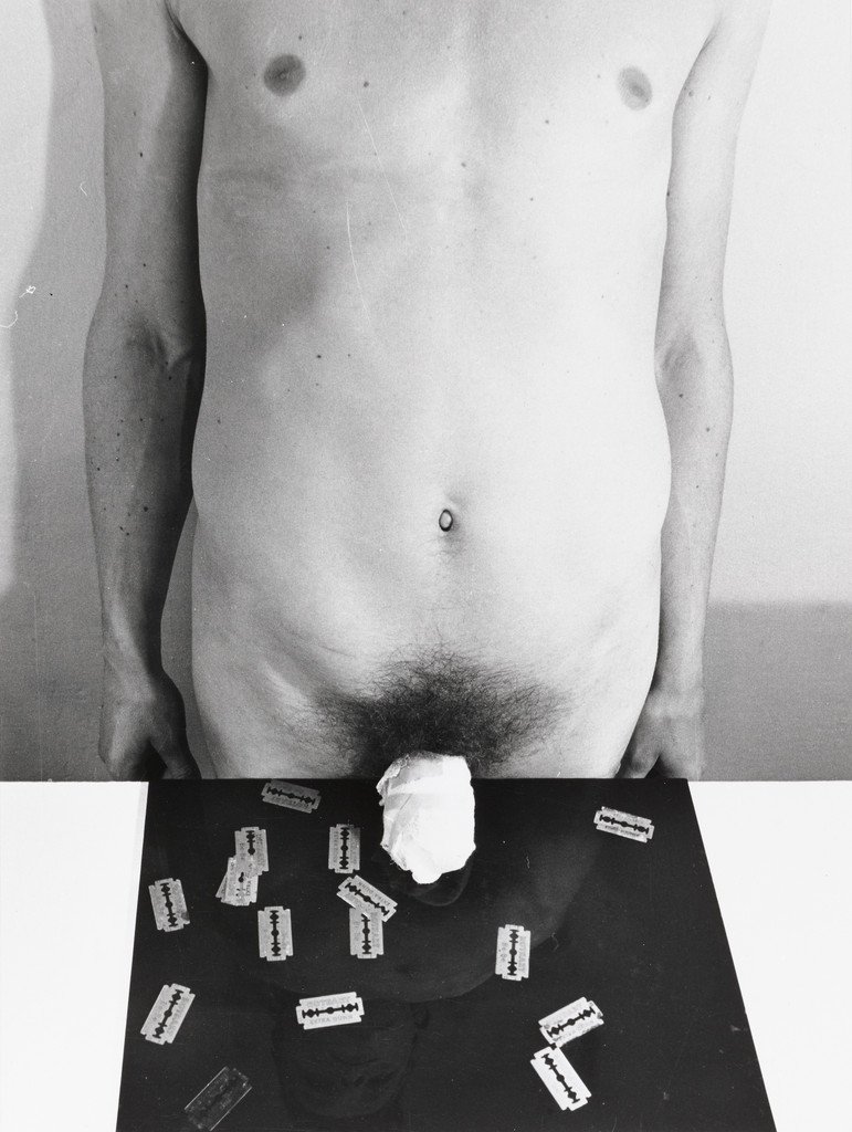 3rd Action, Rudolf Schwarzkogler, Ludwig Hoffenreich, 1965
