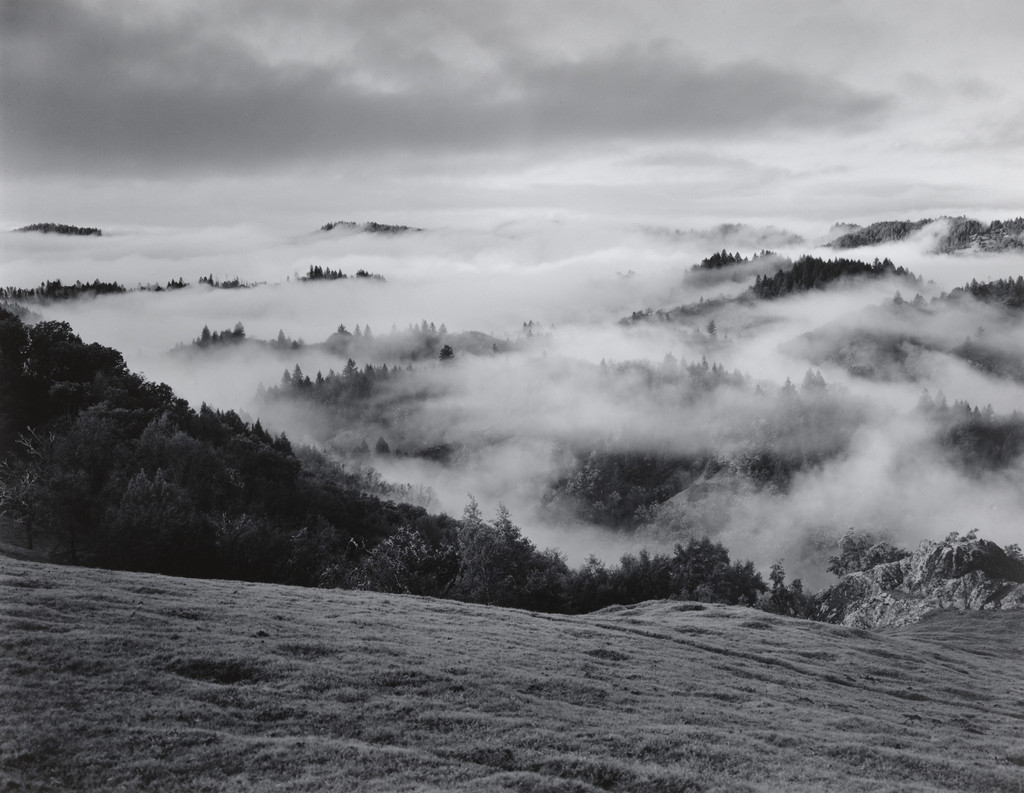 Clearing Storm, Sonoma County Hills, California