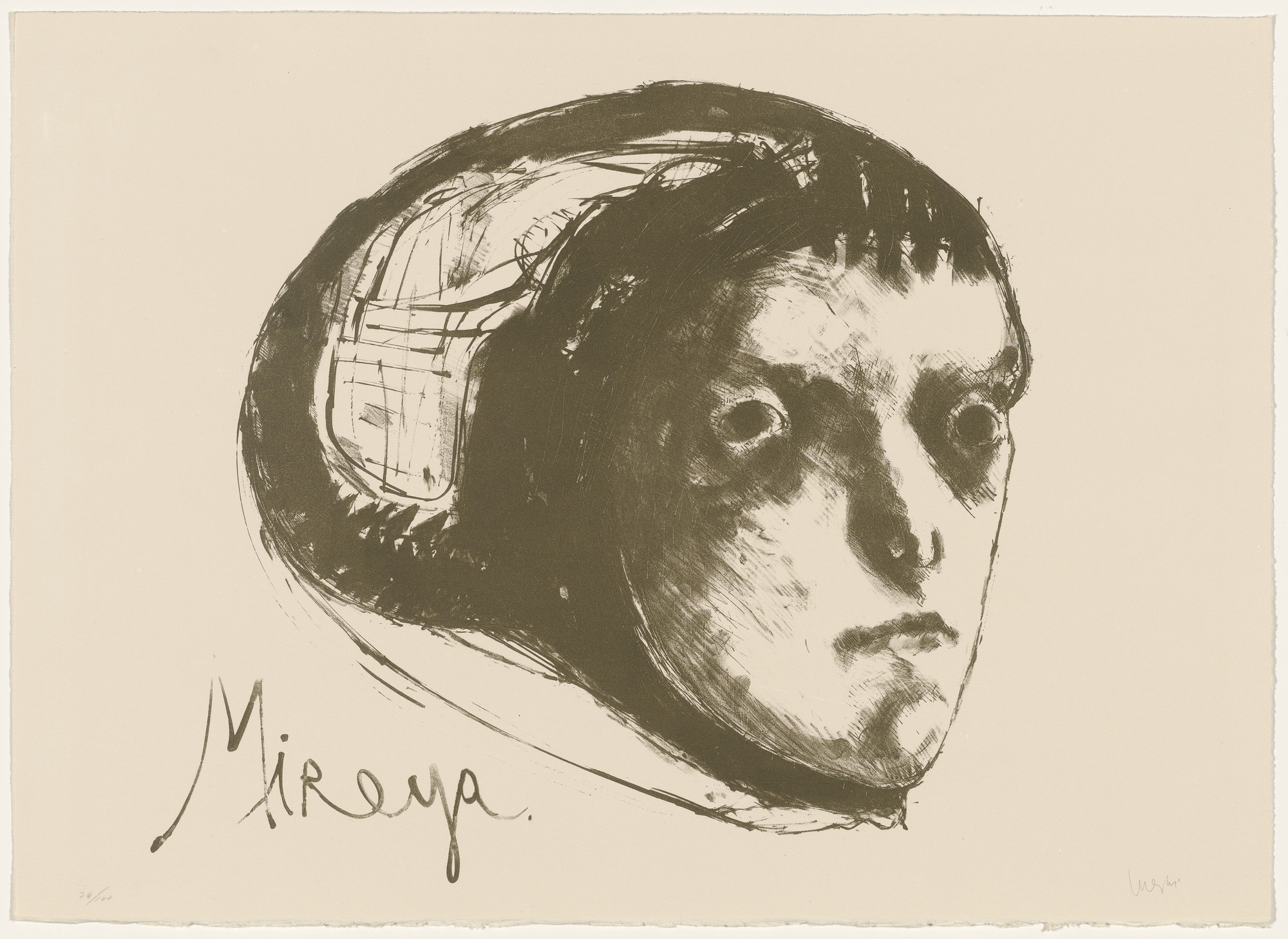 José Luis Cuevas. Plate (folio 13) from Recollections of Childhood