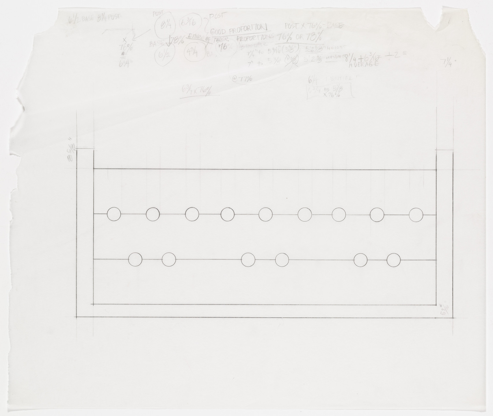 Cady Noland. Untitled from The Tower of Terror Studies. 1994