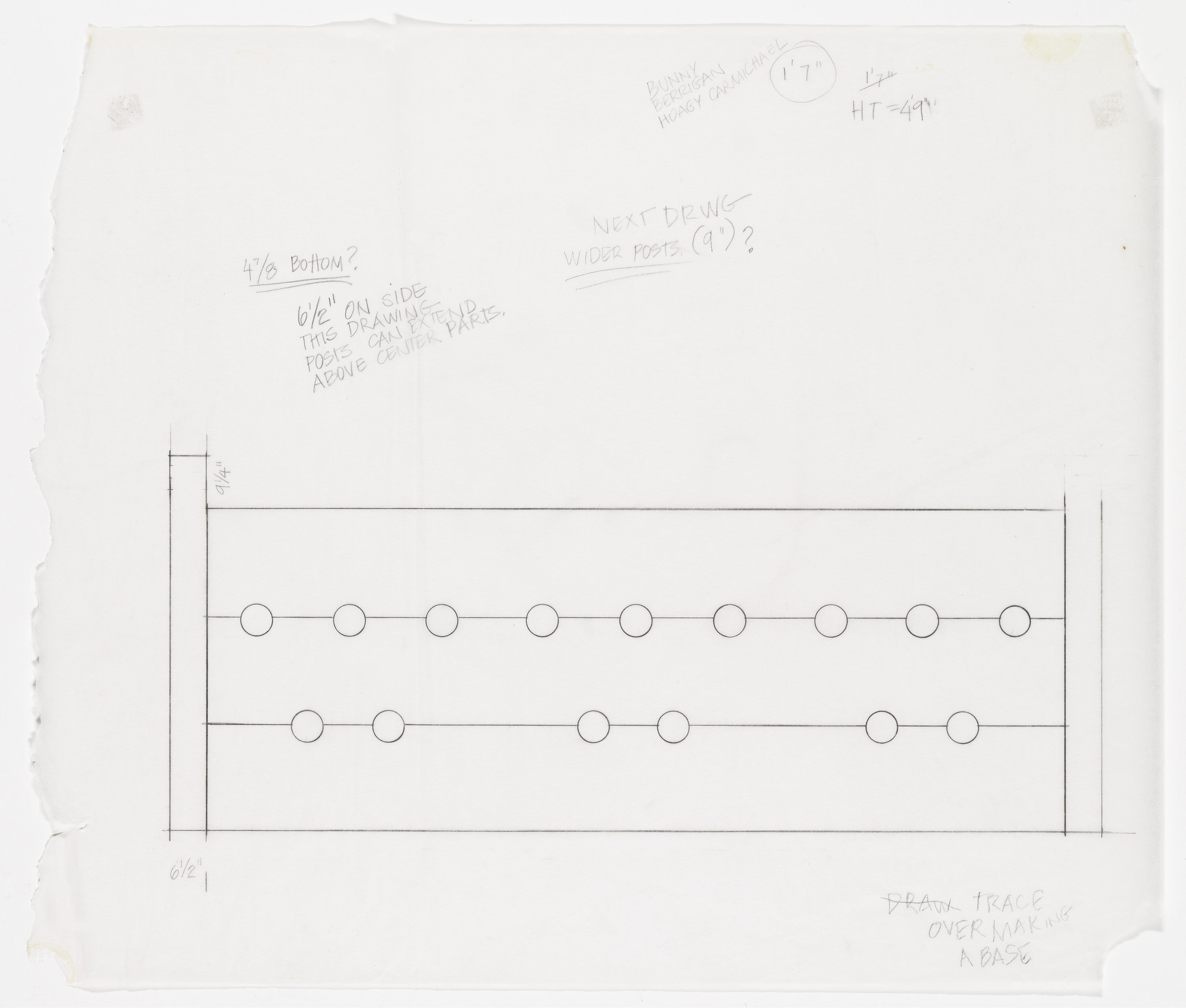 Cady Noland. Untitled from The Tower of Terror Studies