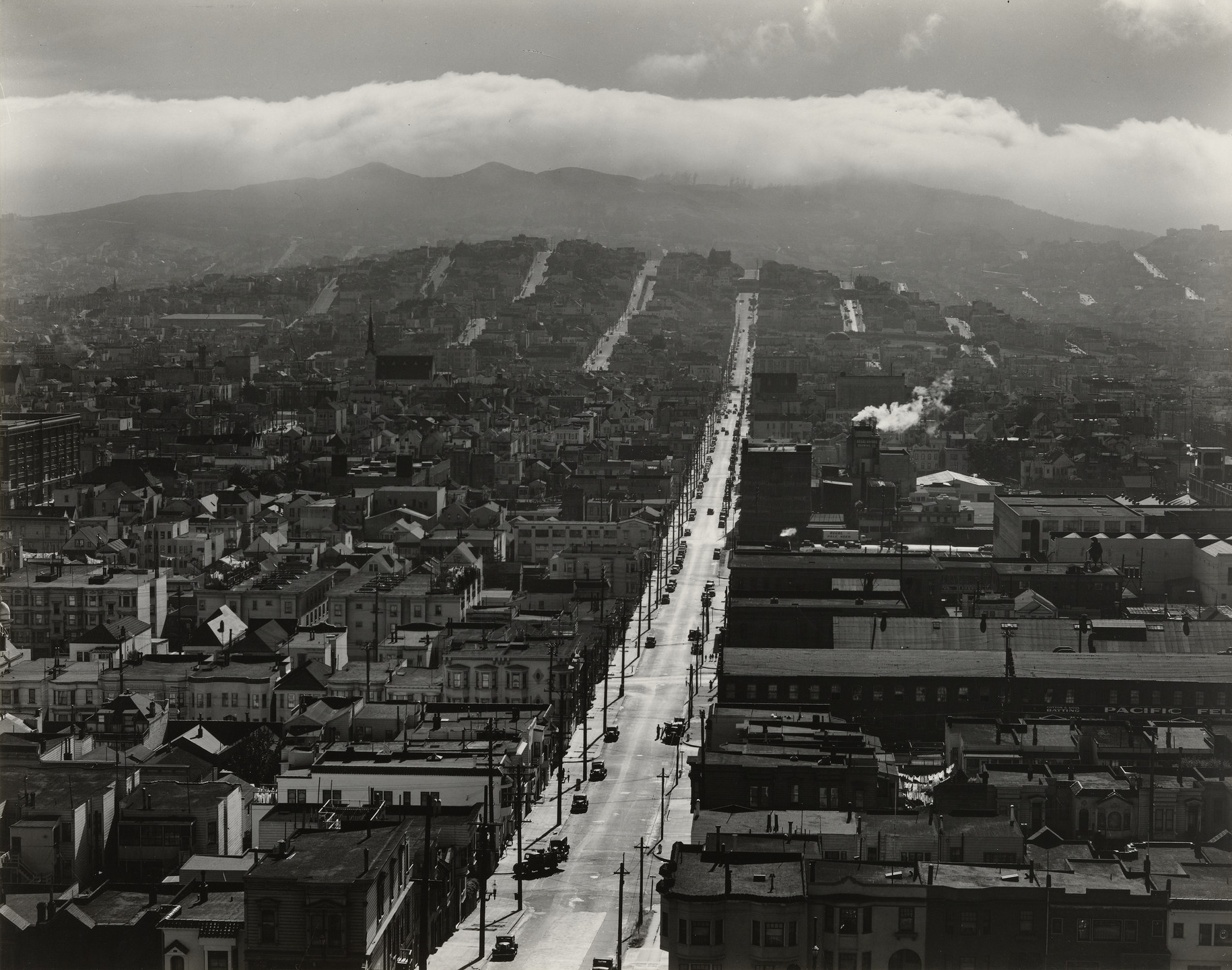 Brett Weston. San Francisco from Potrero Hill. 1939
