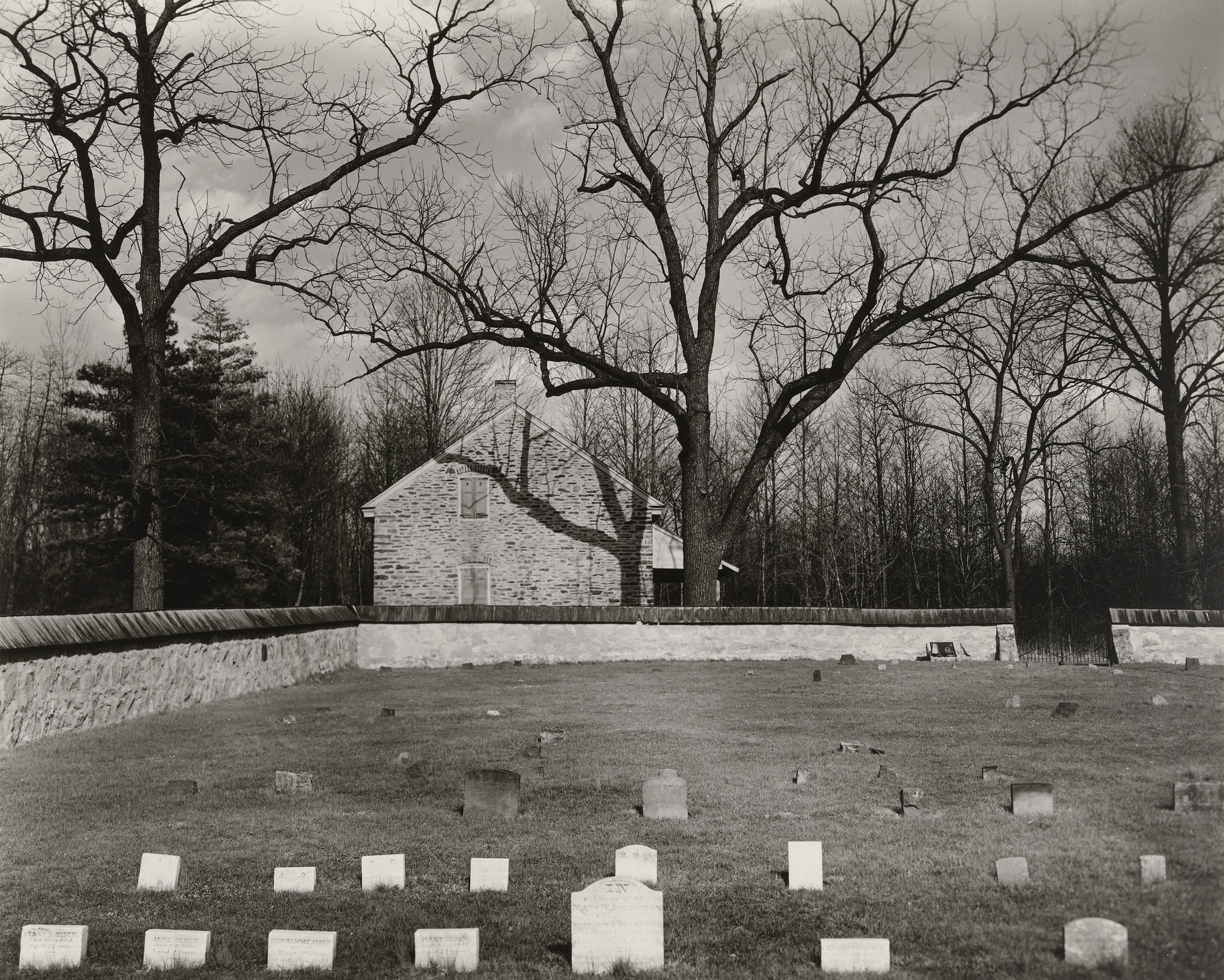 Brett Weston. Quaker Graveyard, Princeton. 1947