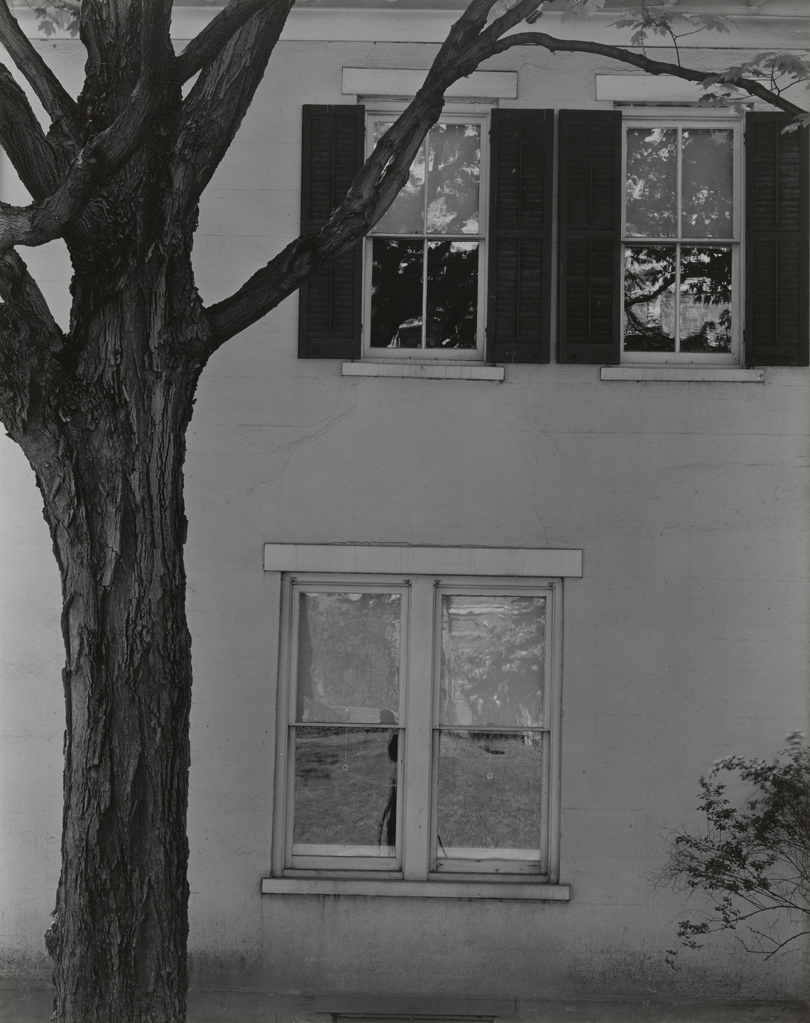 Brett Weston. 36 University Place, Princeton. 1947