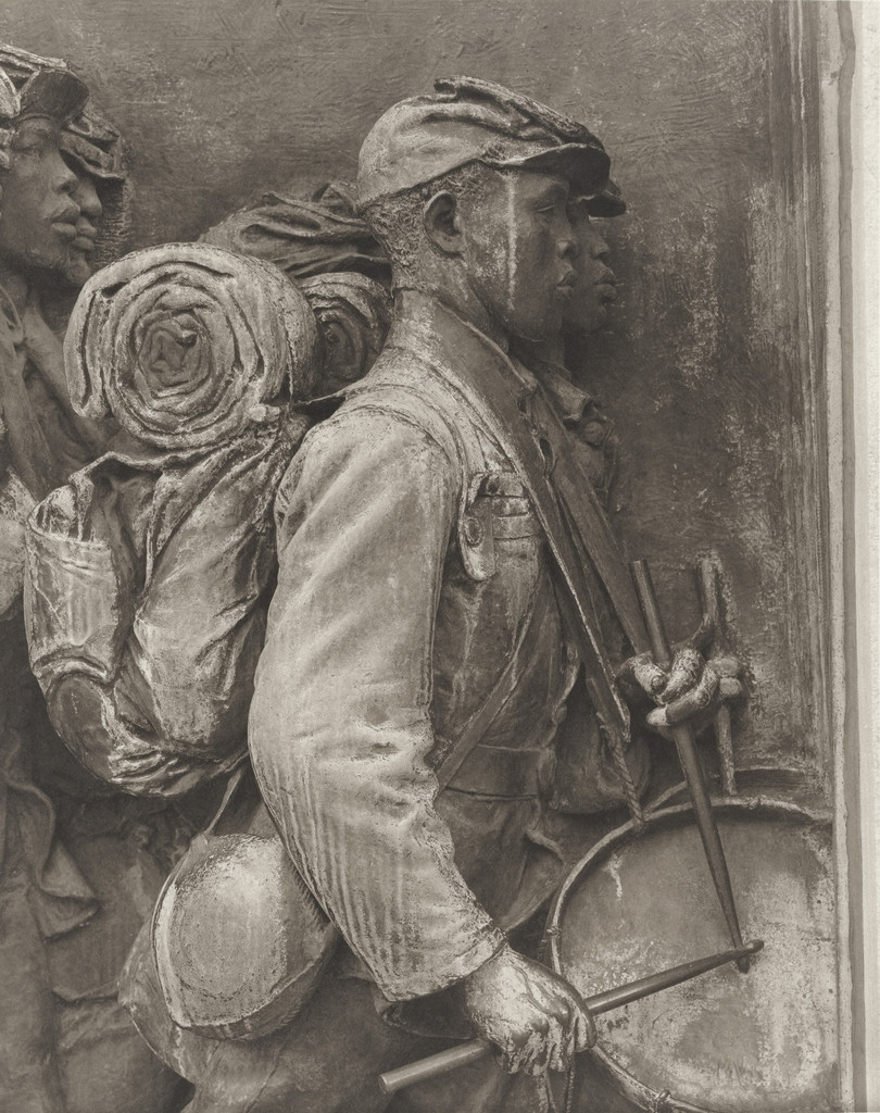 Robert Gould Shaw Memorial by Augustus Saint-Gaudens, Richard Benson, c. 1973