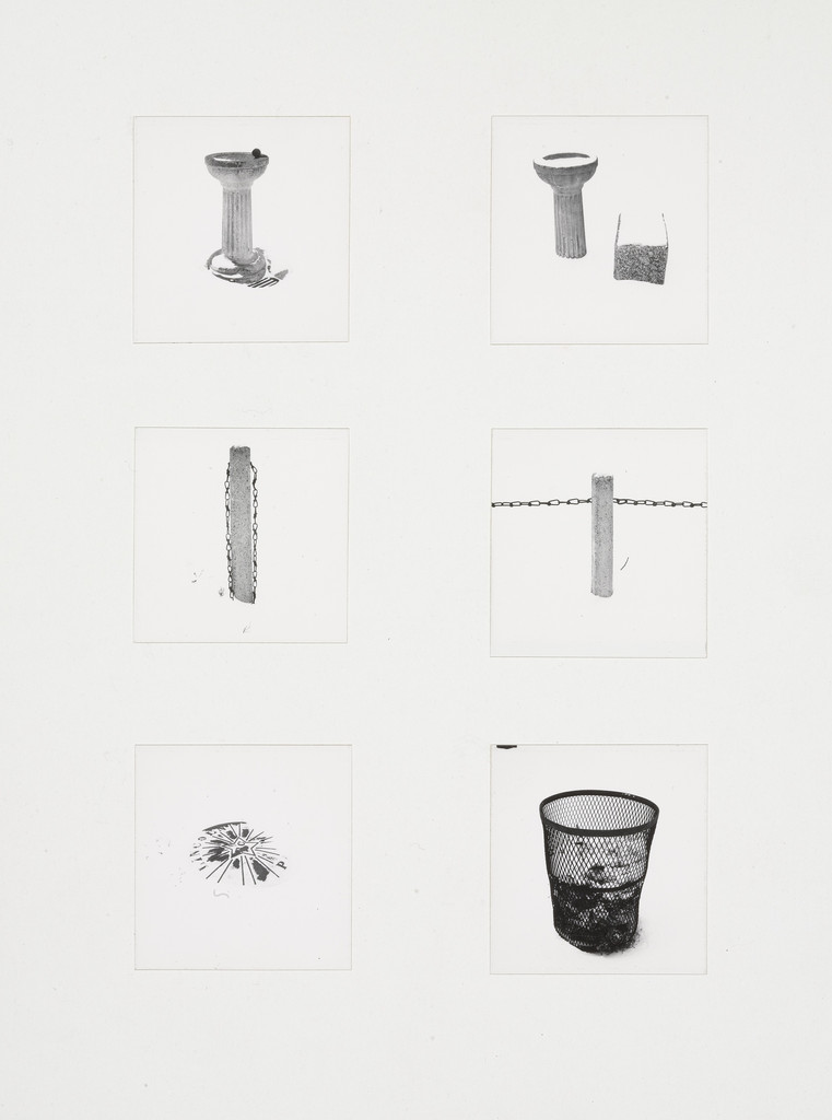 Objects in snow, Harry Callahan, 1947