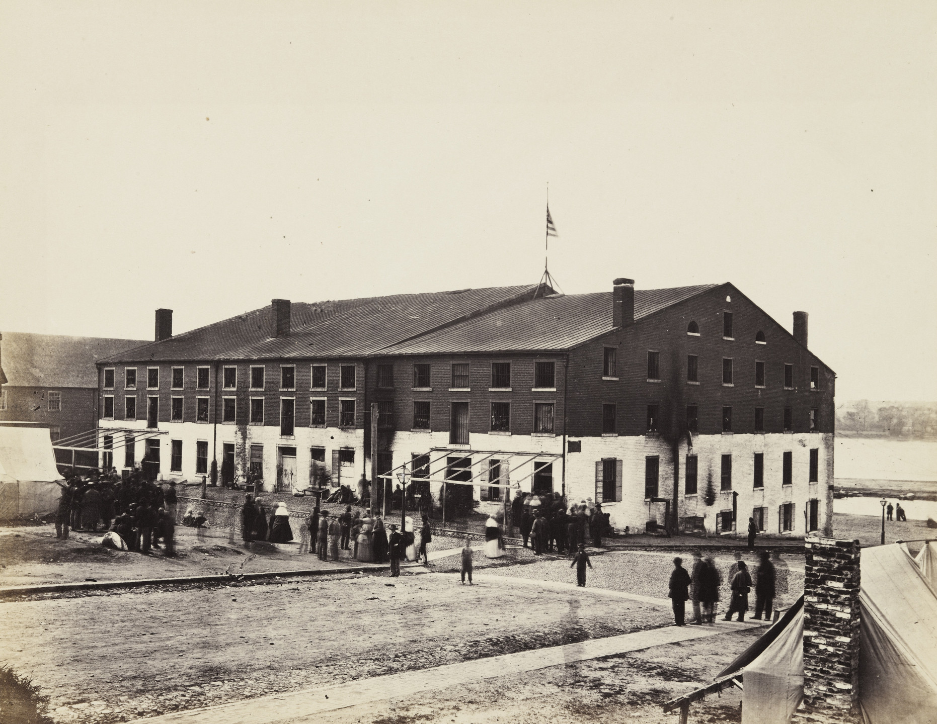 Alexander Gardner. Libby Prison, Richmond, Virginia. April, 1864