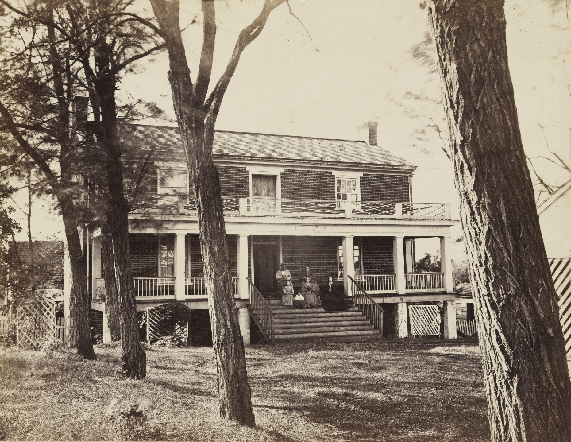 Alexander Gardner, Timothy O'Sullivan. McLean's house, Appomattox Court-House, Virginia. April 1865