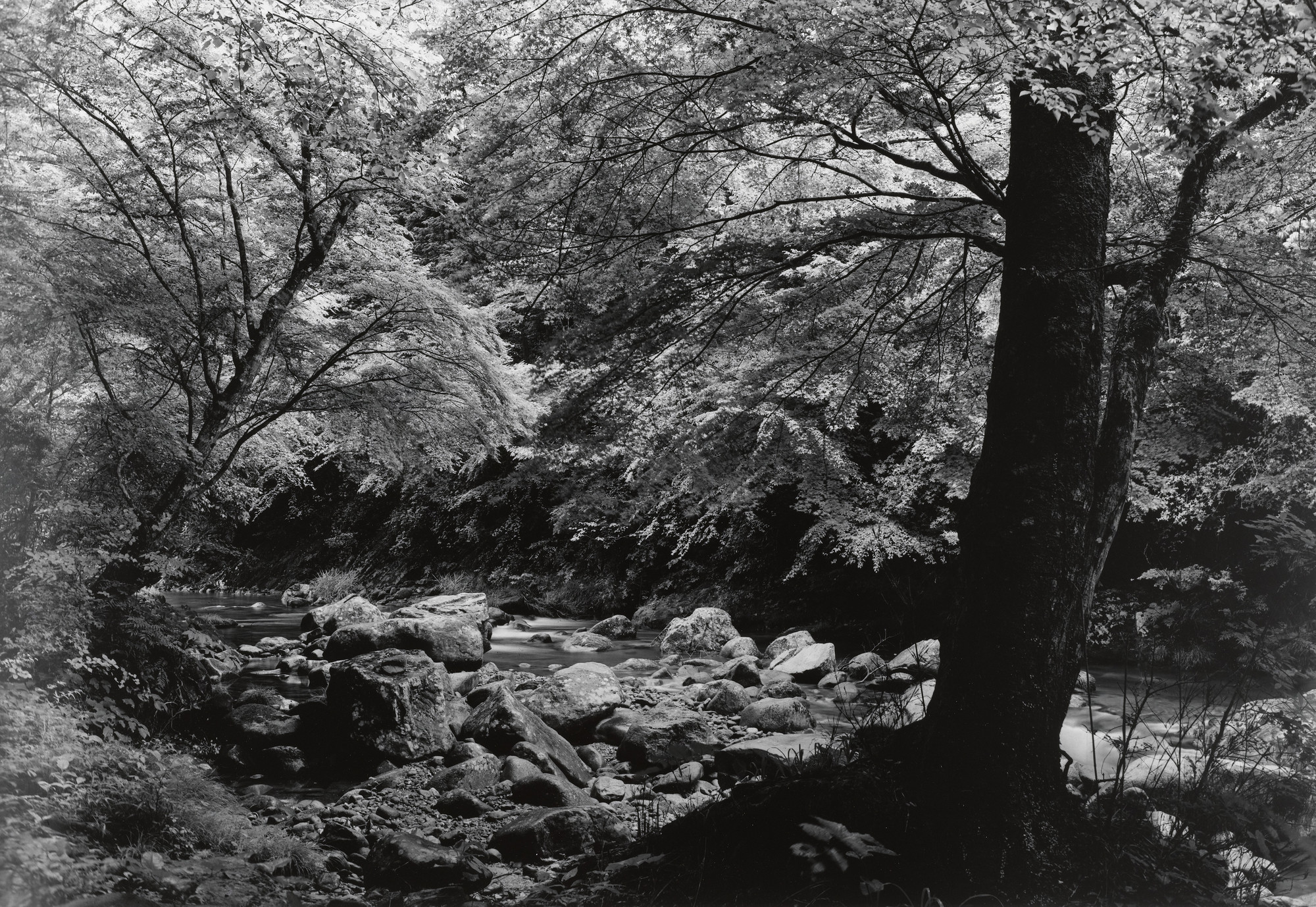 Ken Domon. The Muro River (Summer). 1940-54