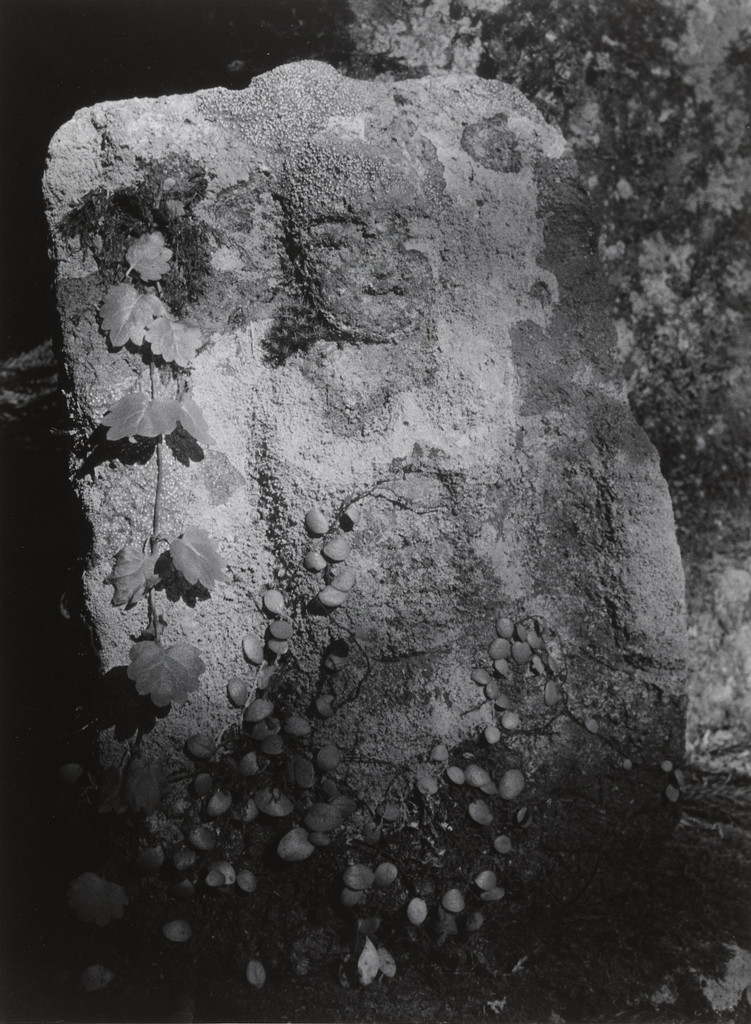 Stone Image of Jizo in the Garden of the Baptistery, The Muro-ji