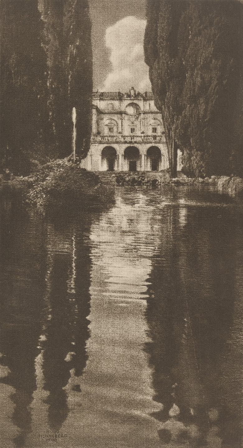 Hugo Henneberg. Villa Falconieri. 1902