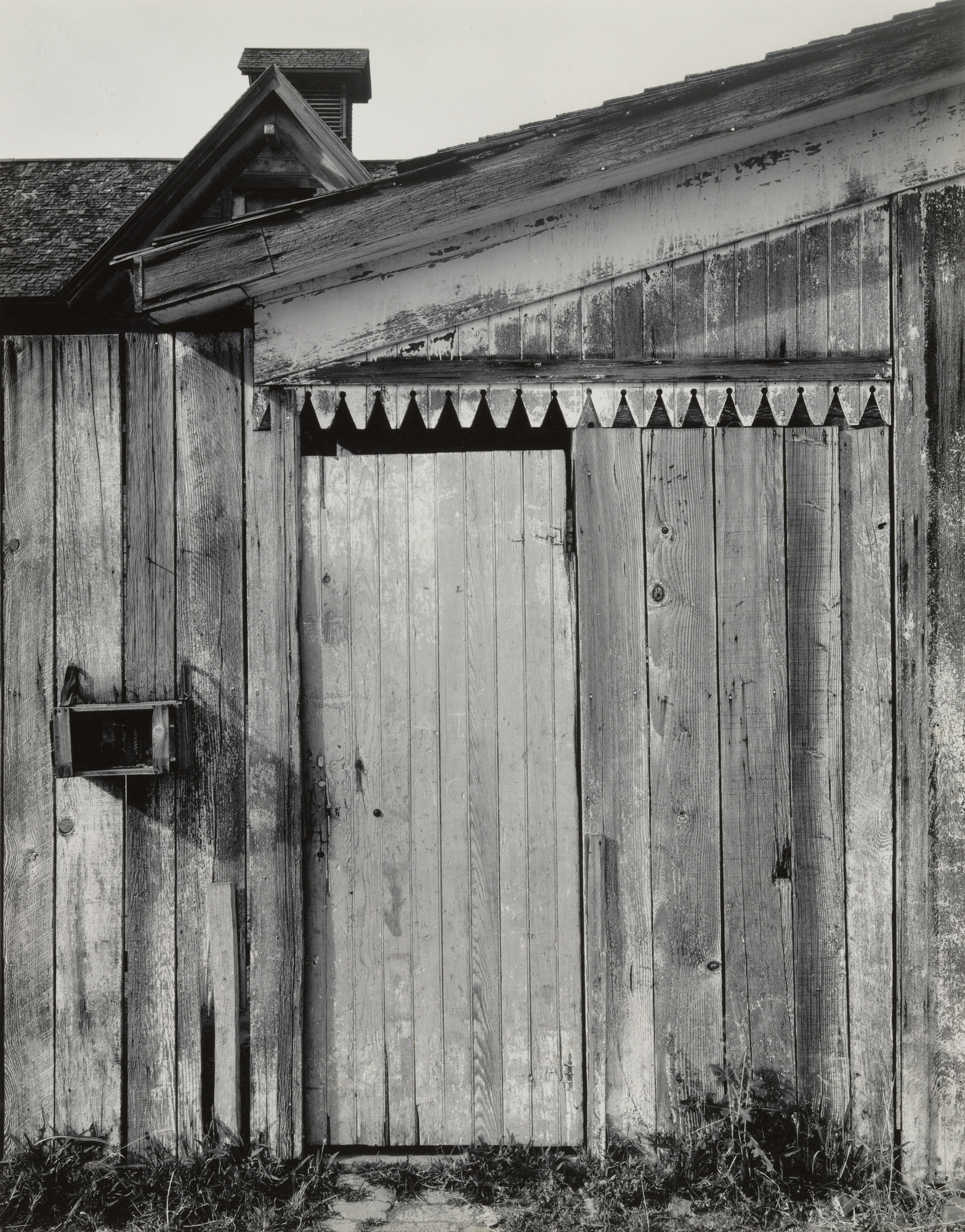Ansel Adams. Barn, Redwood City, California