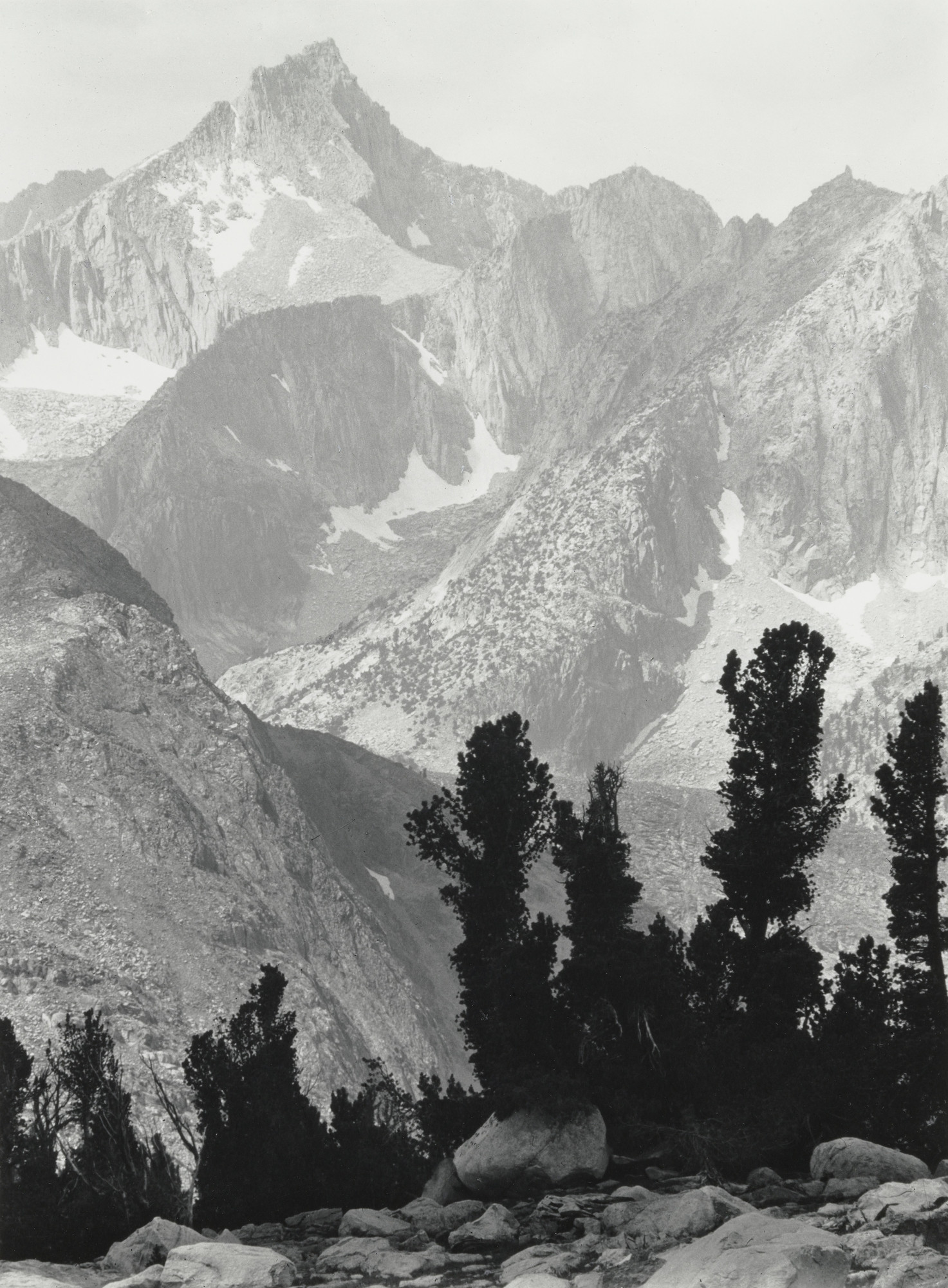 Ansel Adams. Mount Clarence King, Kings Canyon National Park
