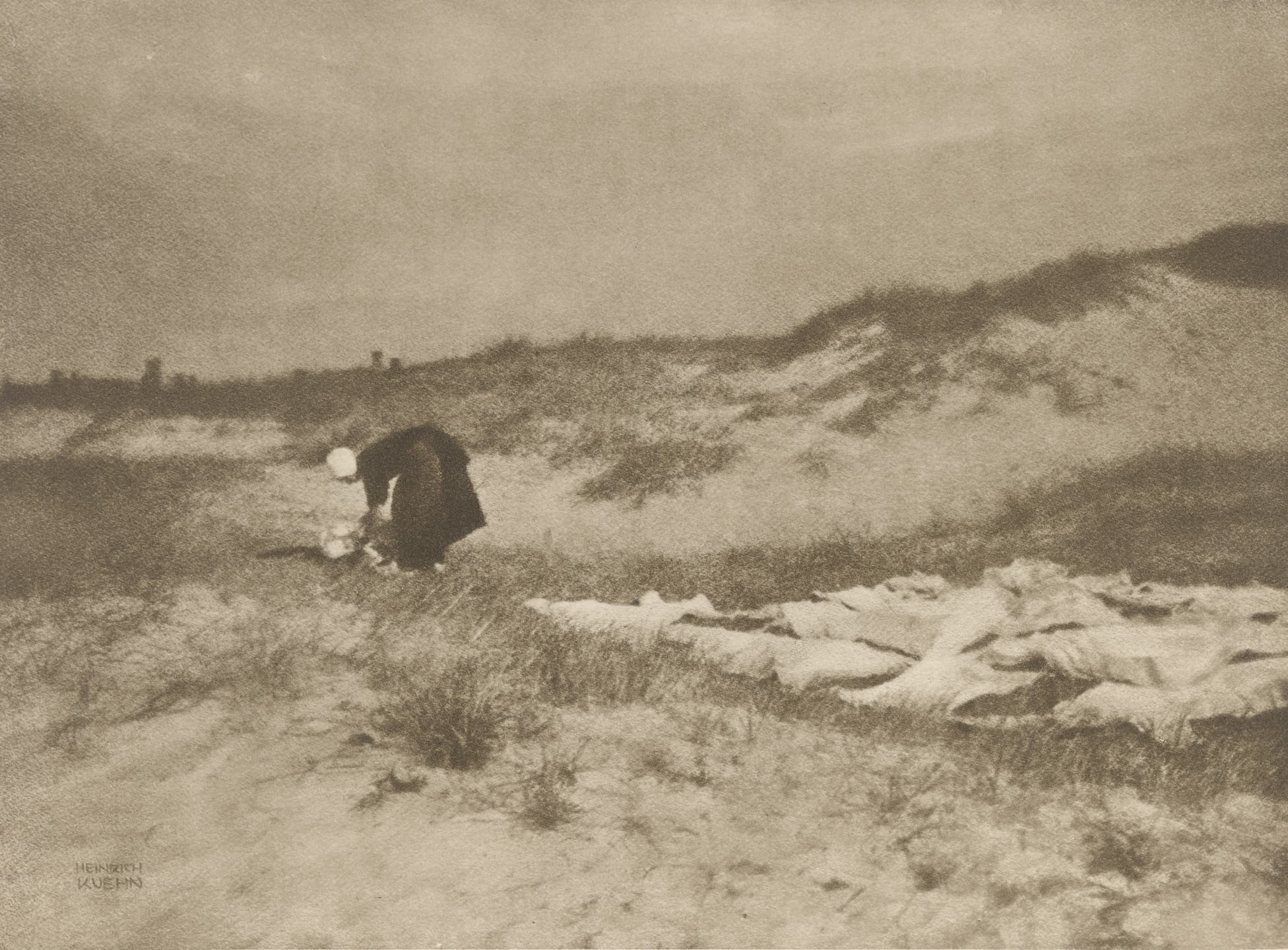 Heinrich Kühn. Wascherin. 1902