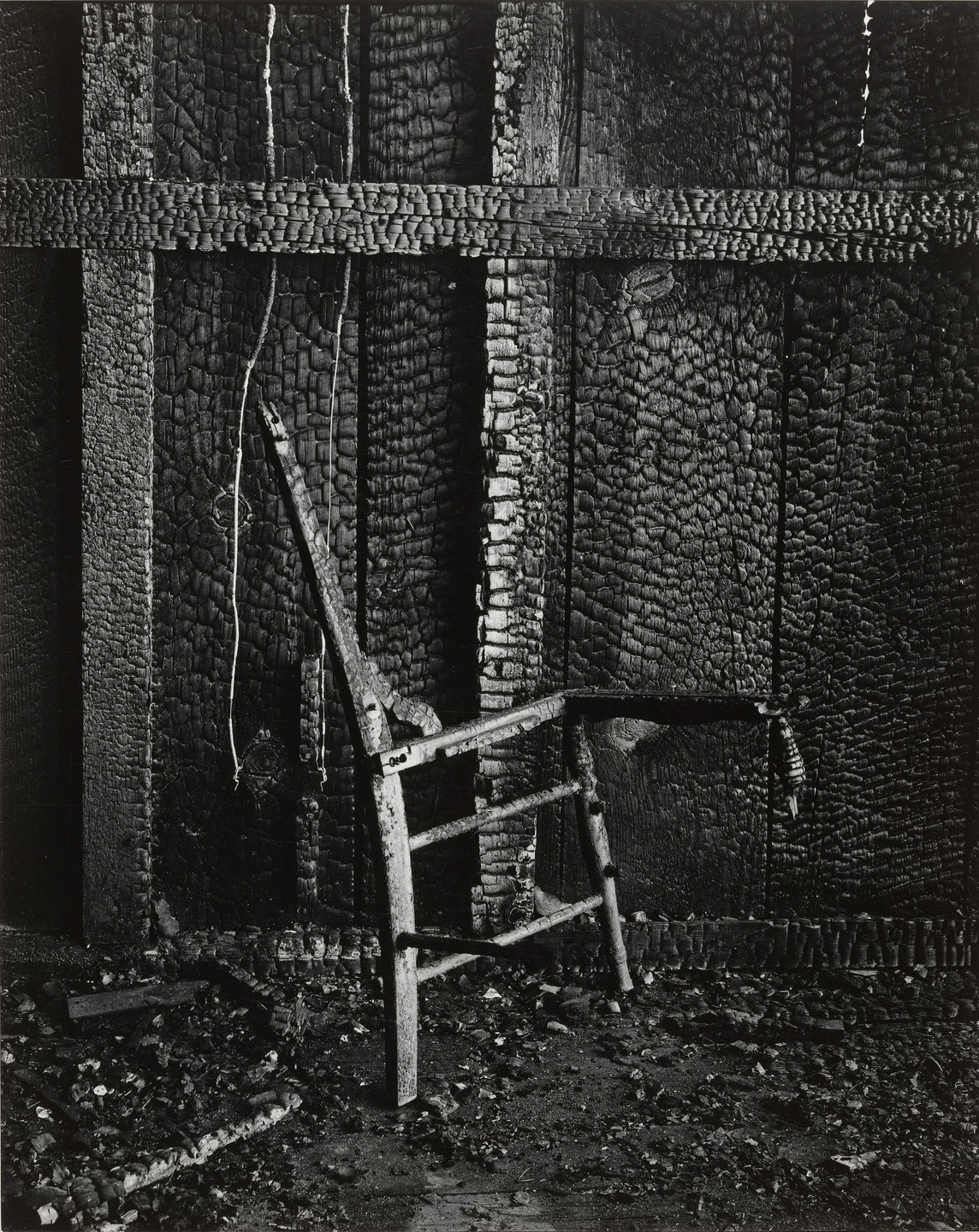 Wynn Bullock. Burnt Chair. 1954