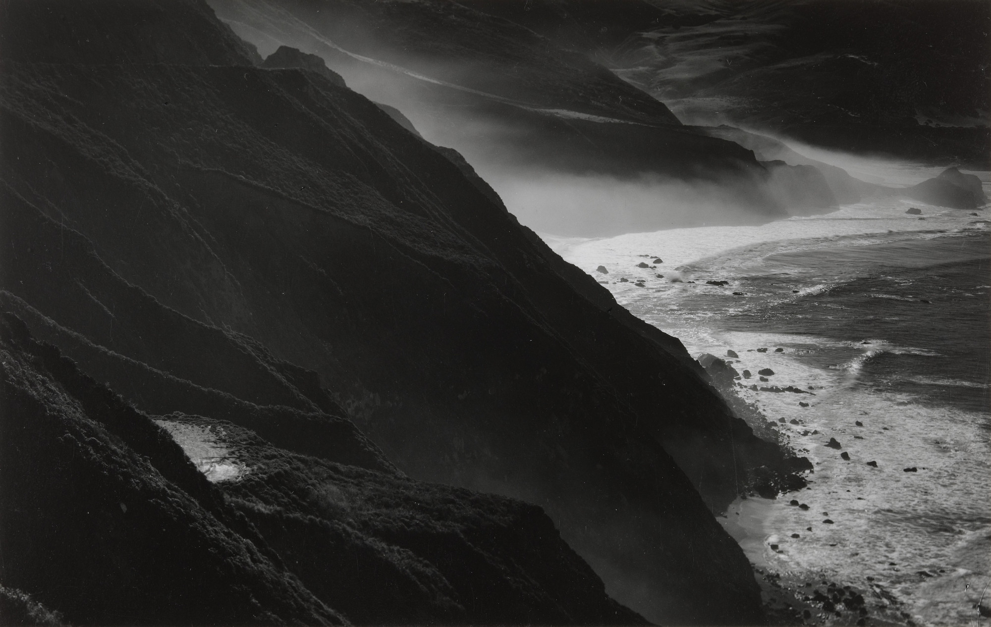 Wynn Bullock. Big Sur Coast. 1954
