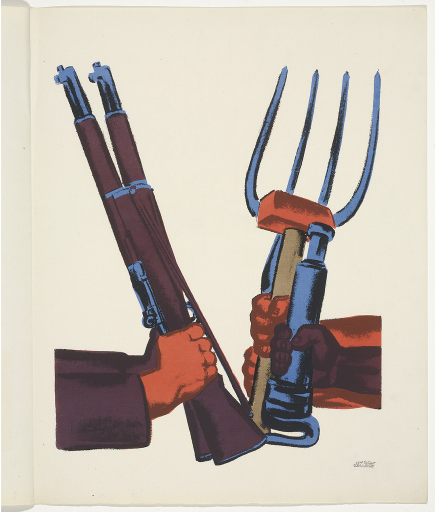 Plate (folio 4) from Century of the Common Man