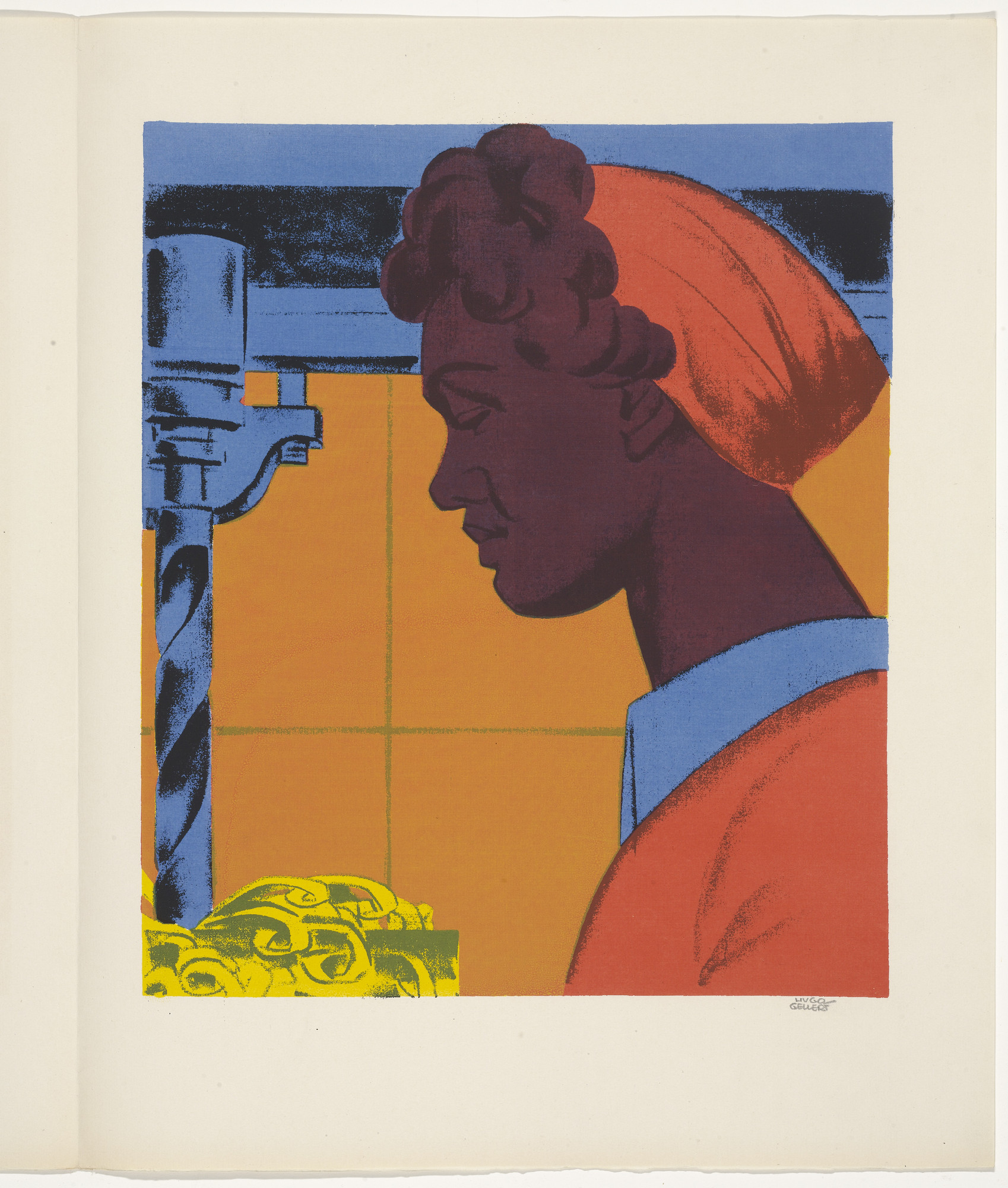 Hugo Gellert. Plate (page 28) from Century of the Common Man