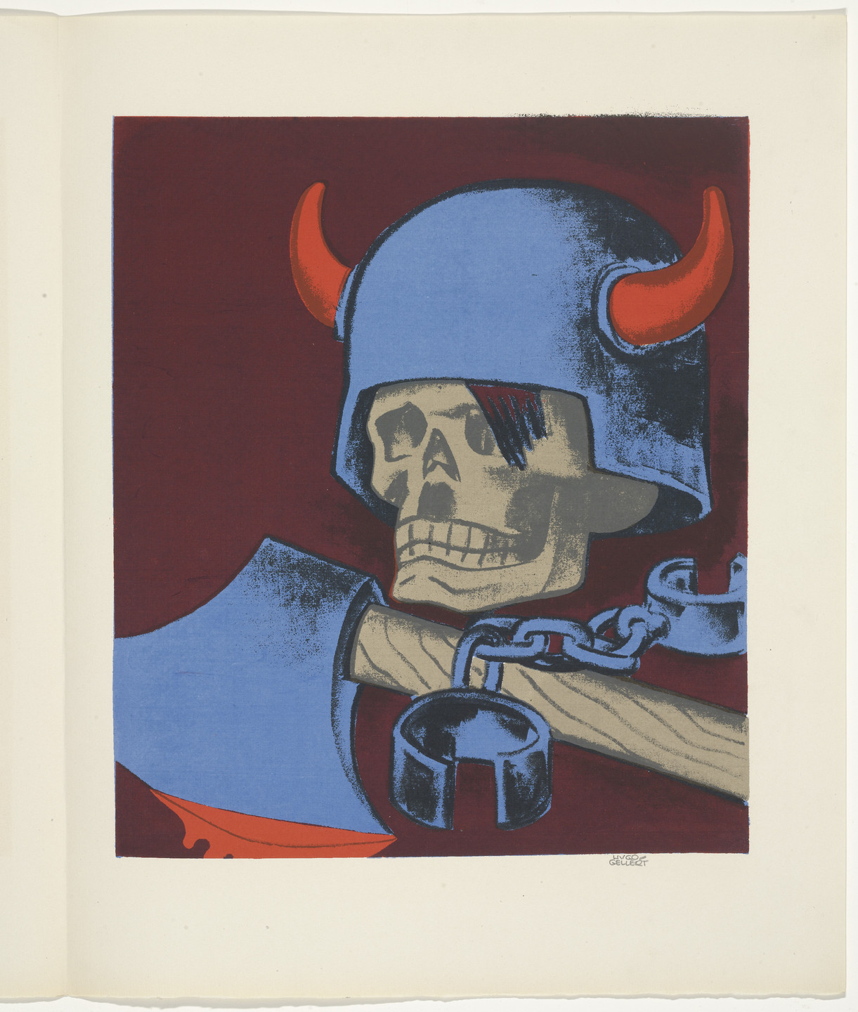 Hugo Gellert. Plate (page 22) from Century of the Common Man. 1943