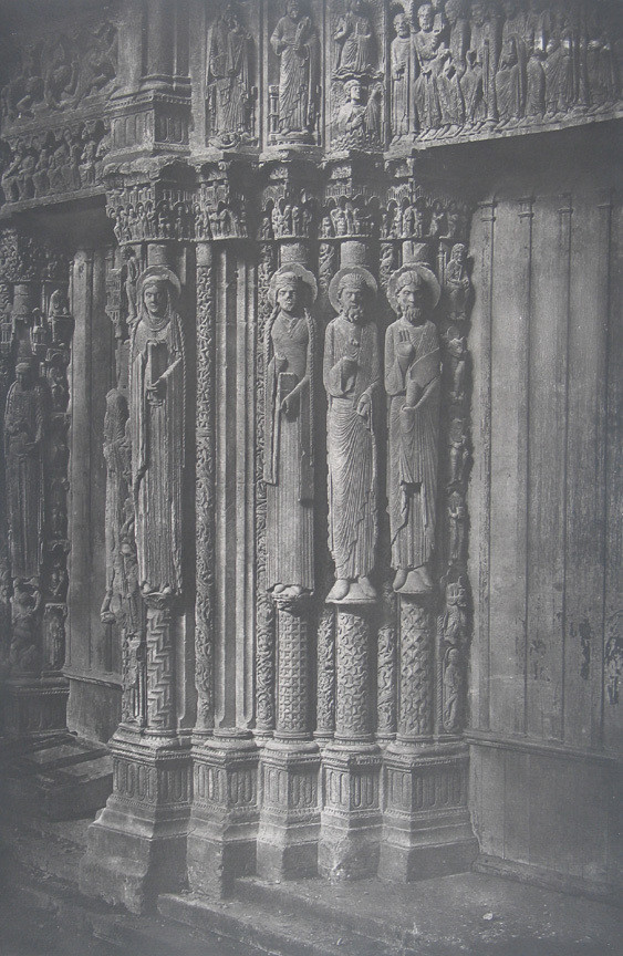 Jamb Figures of Central Door of Royal Portal, Chartres Cathedral