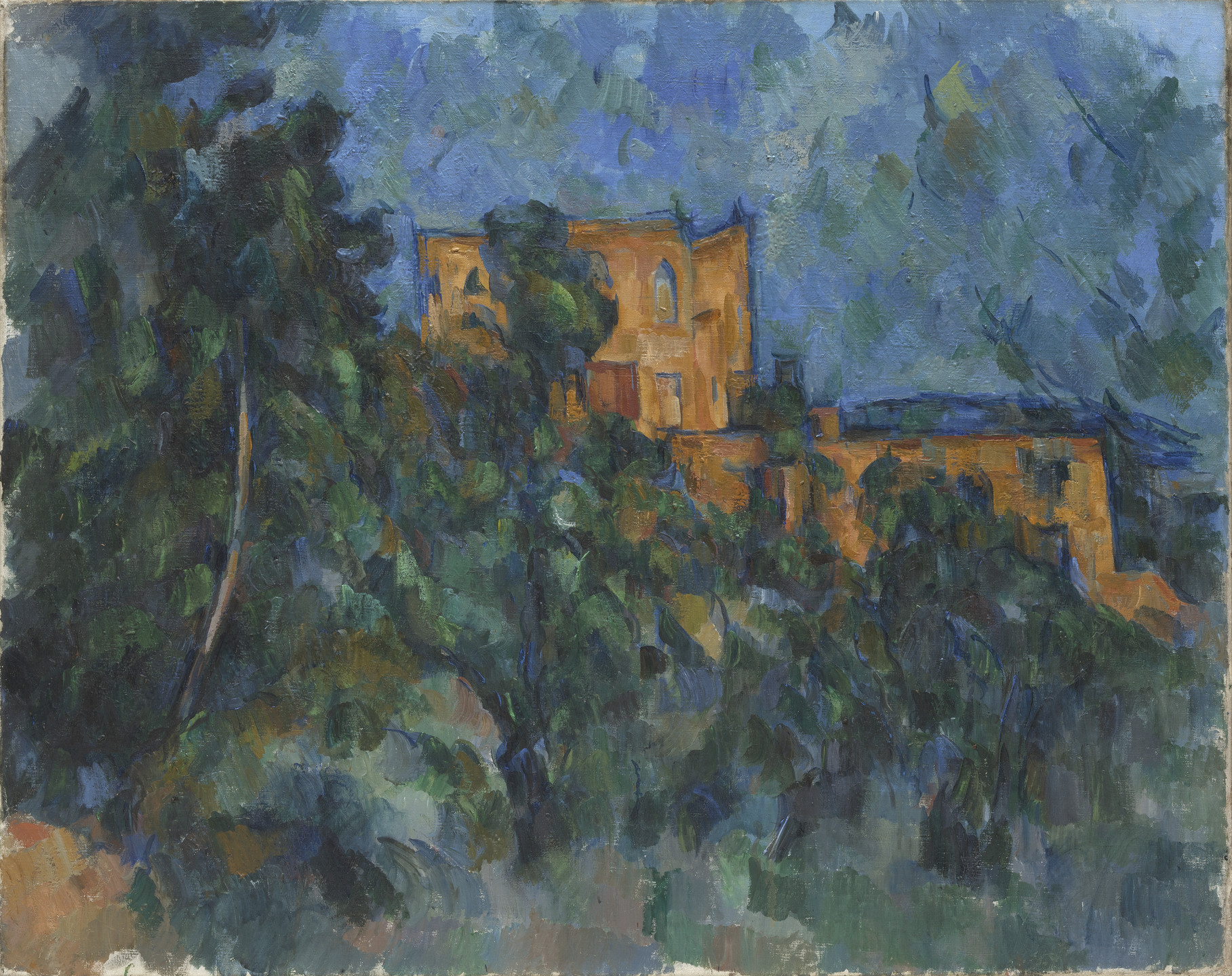 Paul Cézanne. Château Noir. 1903-04