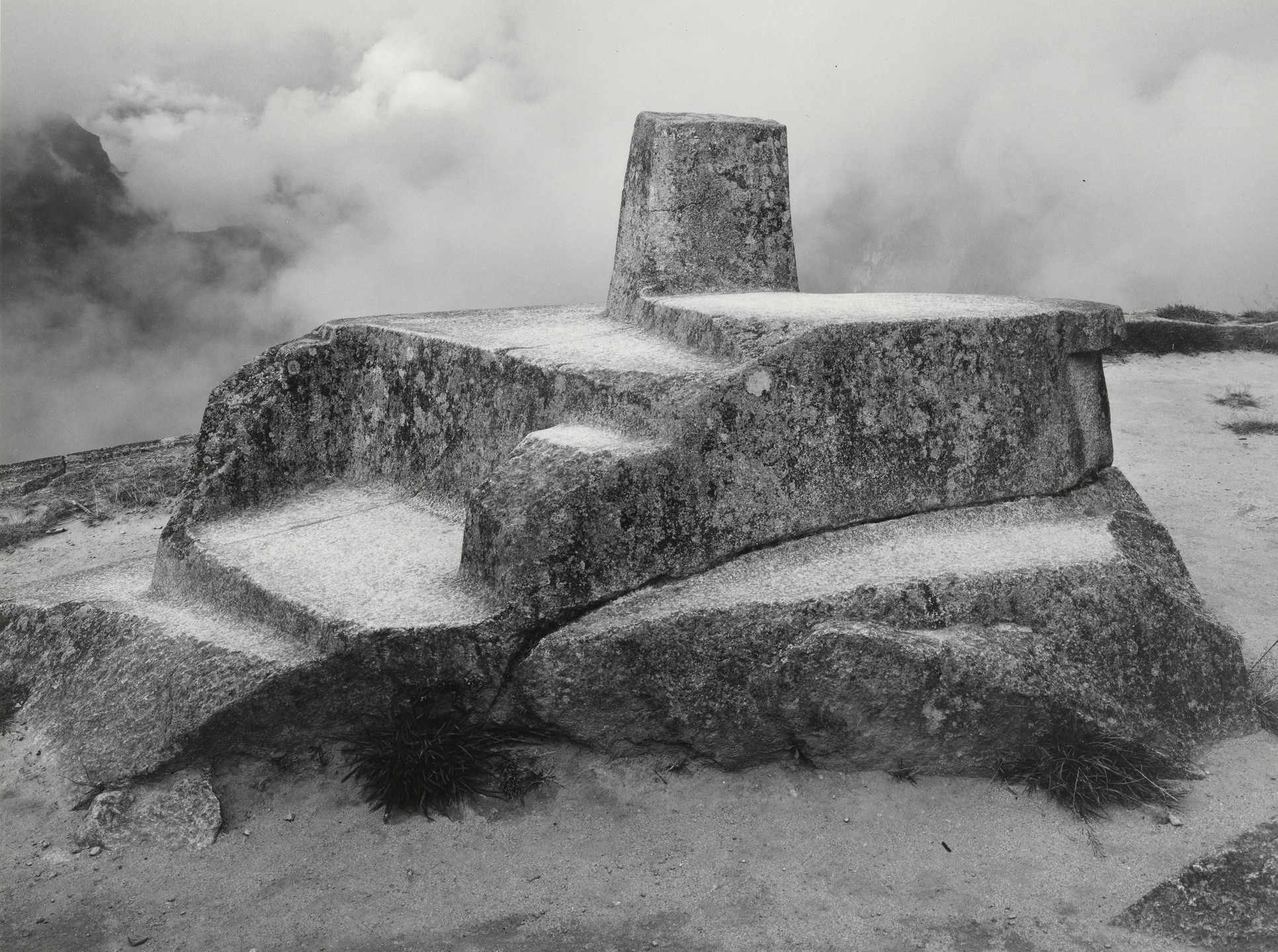 Edward Ranney. Intihuatana, Machu Picchu. 1971