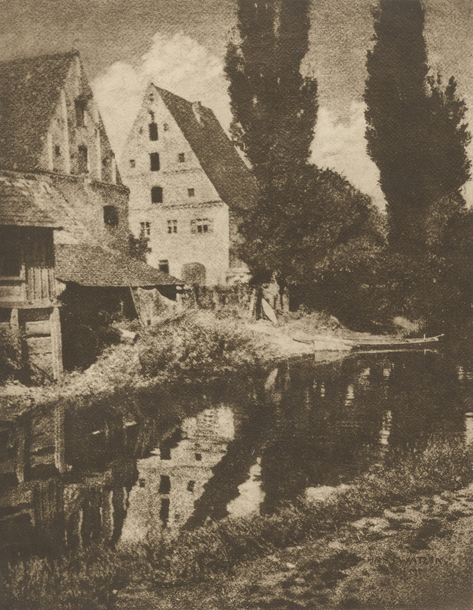 Hans Watzek. Alter Stabtgraben