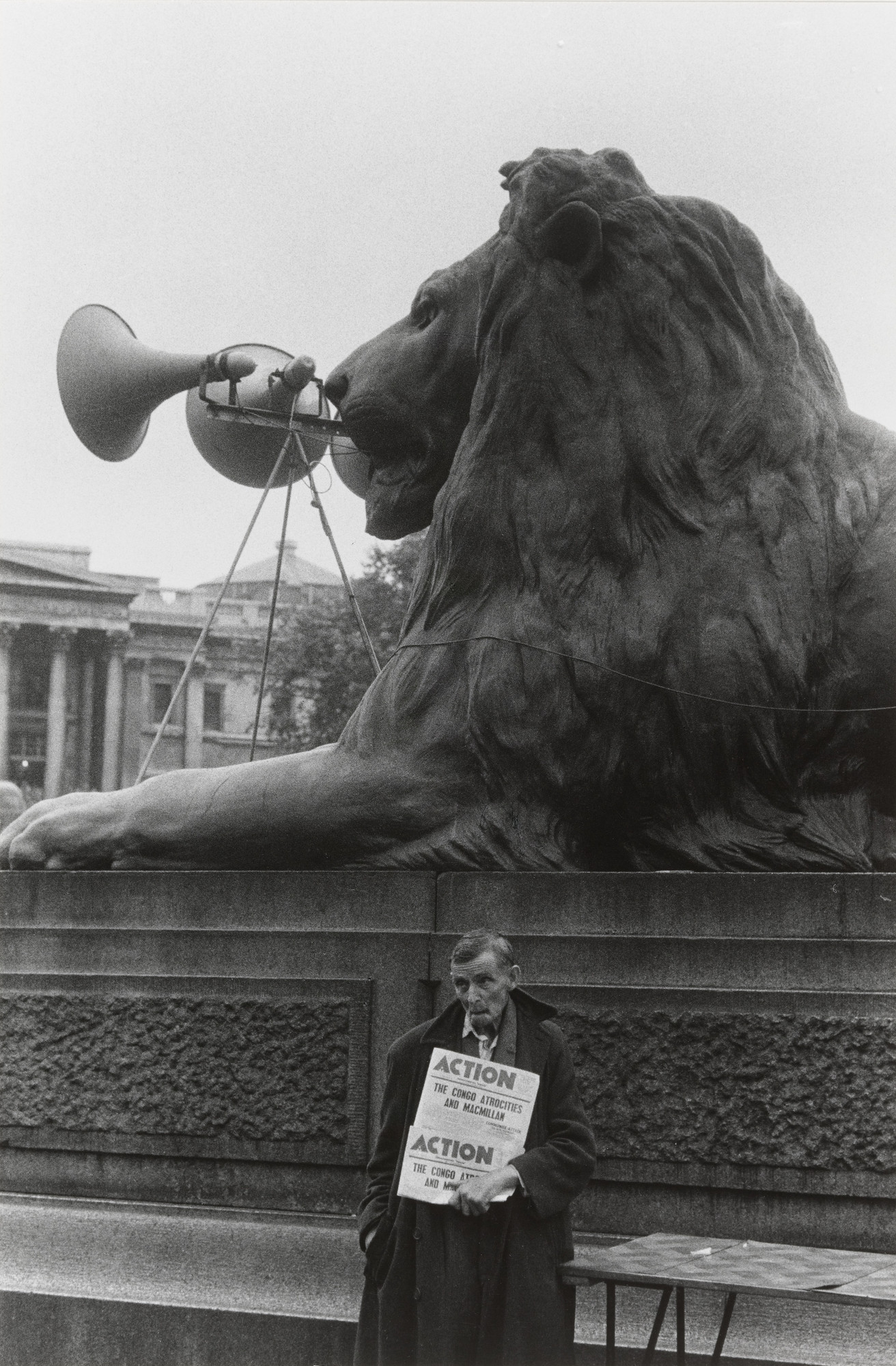 Bruce Davidson. Trafalgar Square