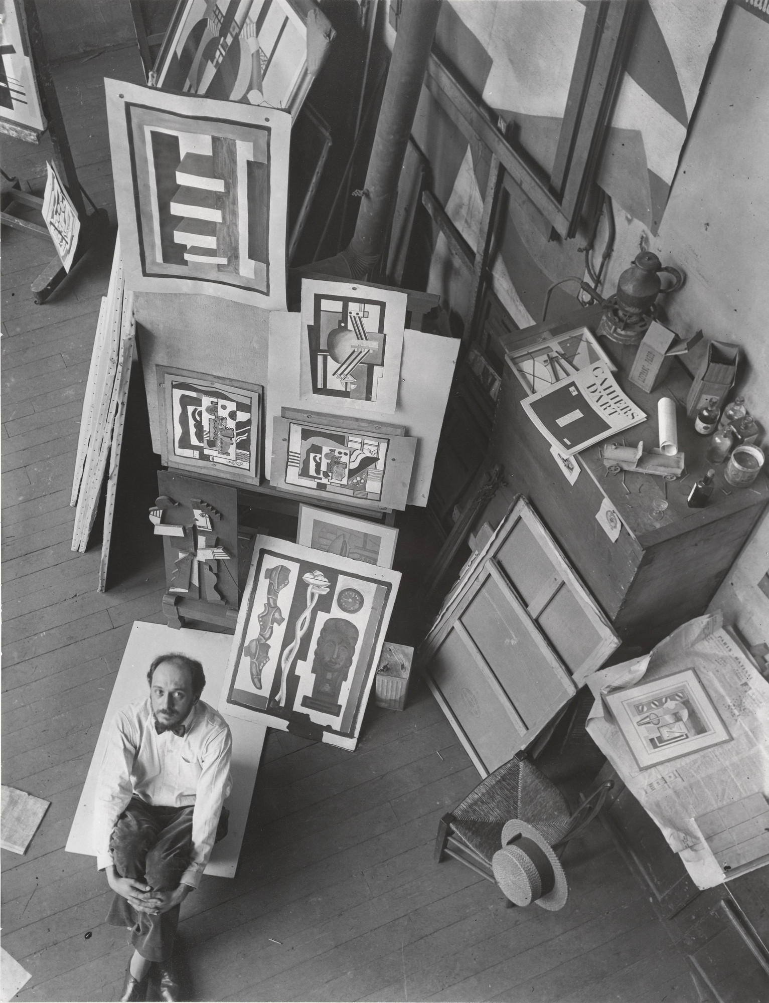 André Kertész. Leger's Studio with Assistant
