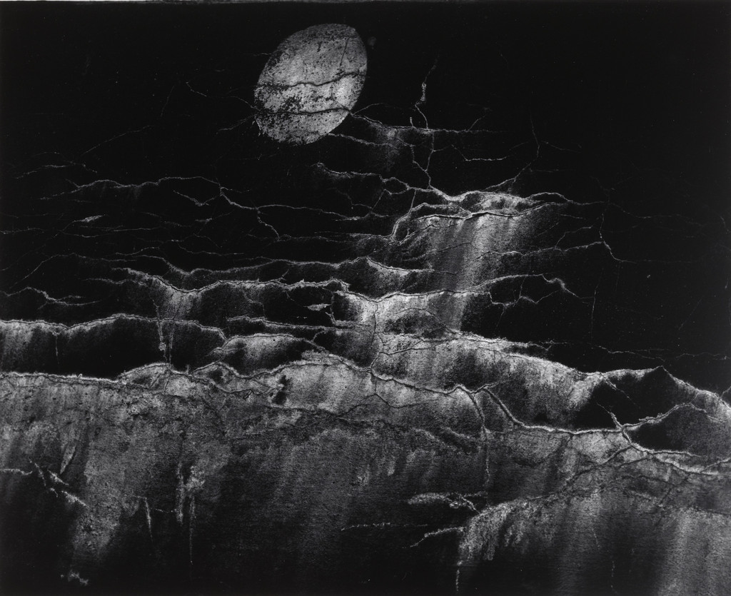 Moon and Wall Encrustations, Pultneyville, New York
