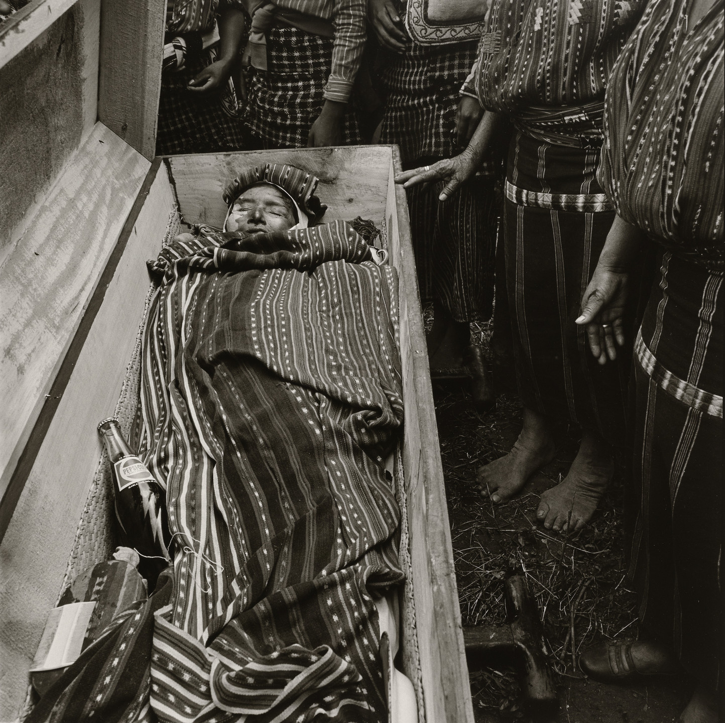 Rosalind Fox Solomon. Burial, Guatemala. 1979