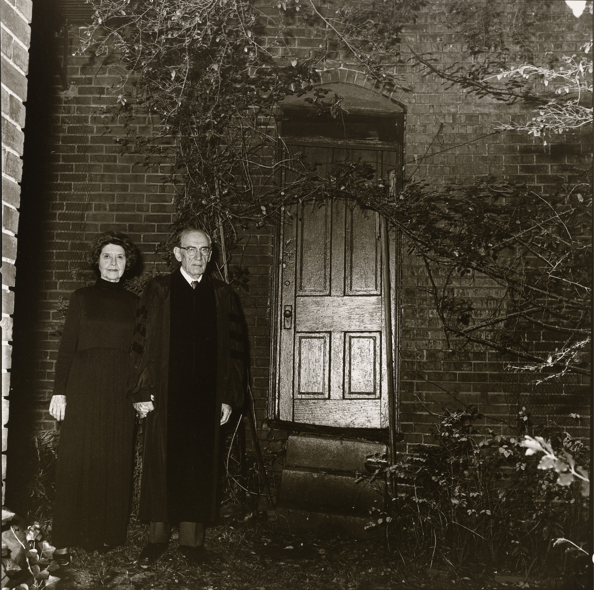 Rosalind Fox Solomon. Rabbi Abraham Feinstein and Lillian