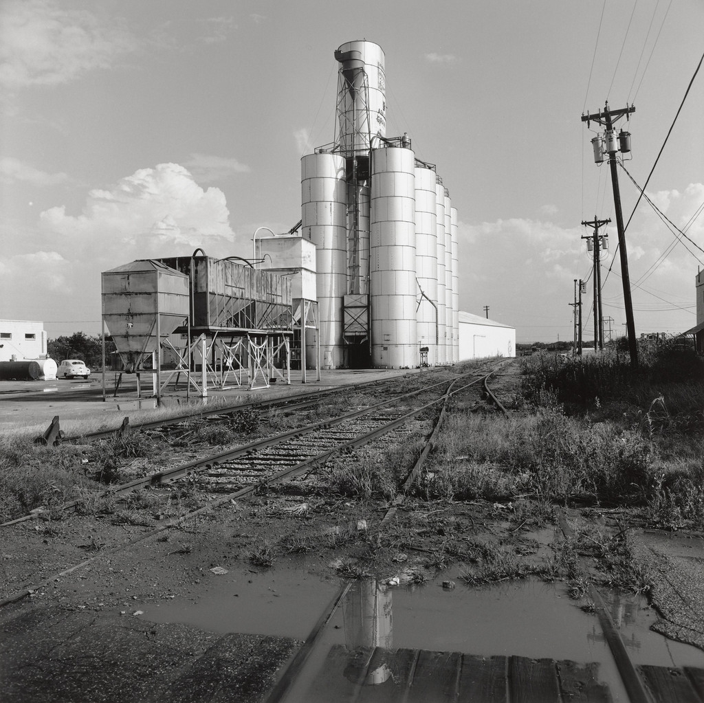 Steel Elevator and Shed - near Abilene, Texas