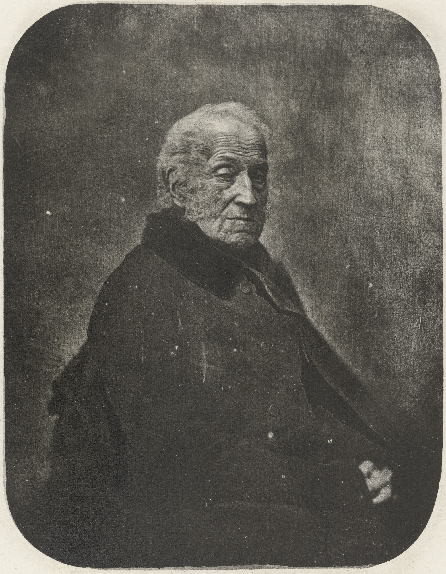 Charles Nègre. Portrait of Prince Adam George Czartorisky, after Nadar