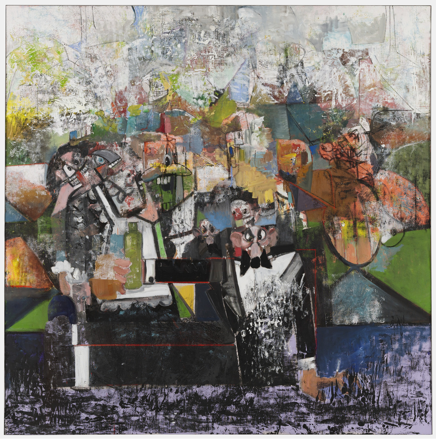 George Condo. The Fallen Butler. December 2009
