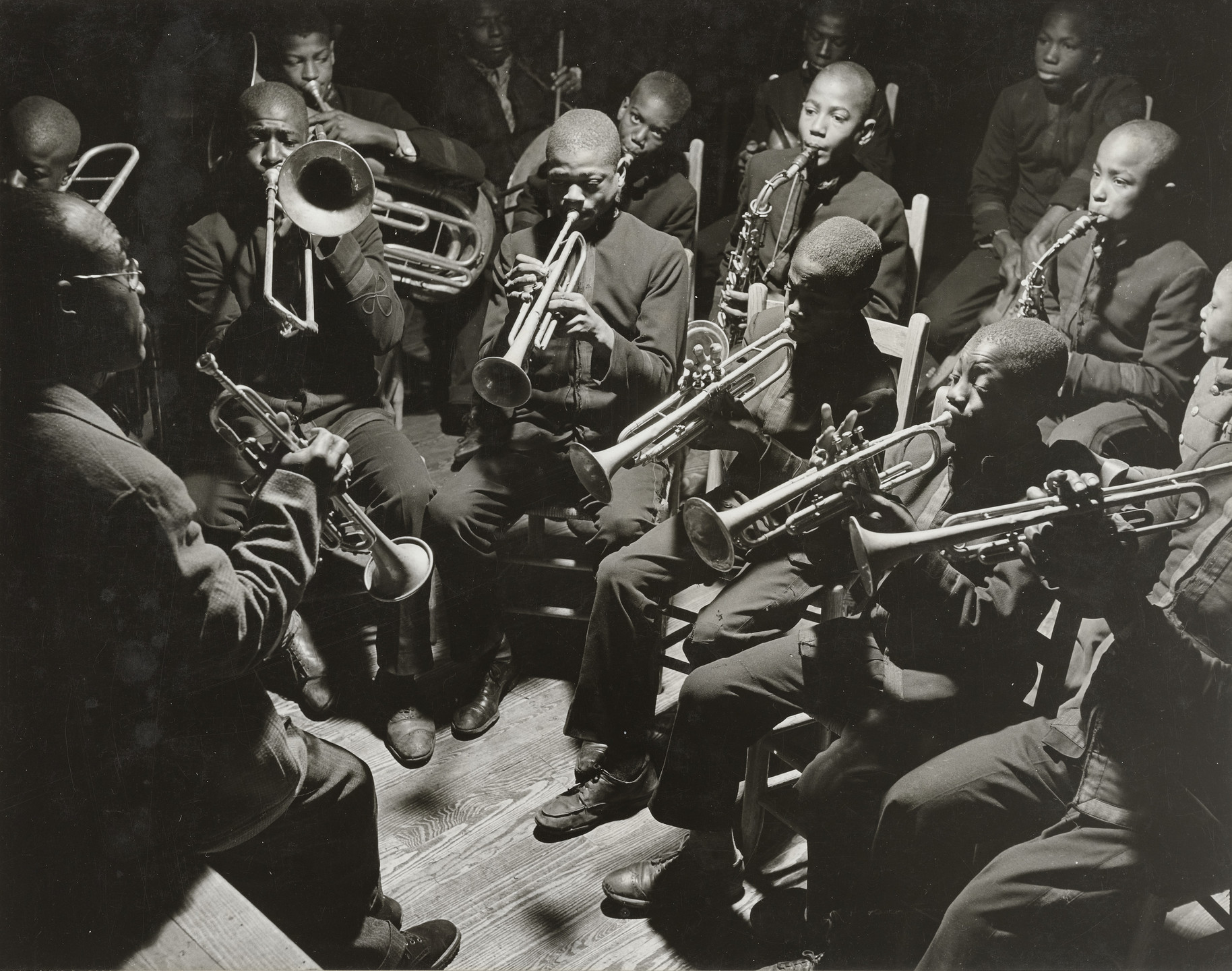 Otto Hagel. Orphanage Jazz Band, Harlem. 1940