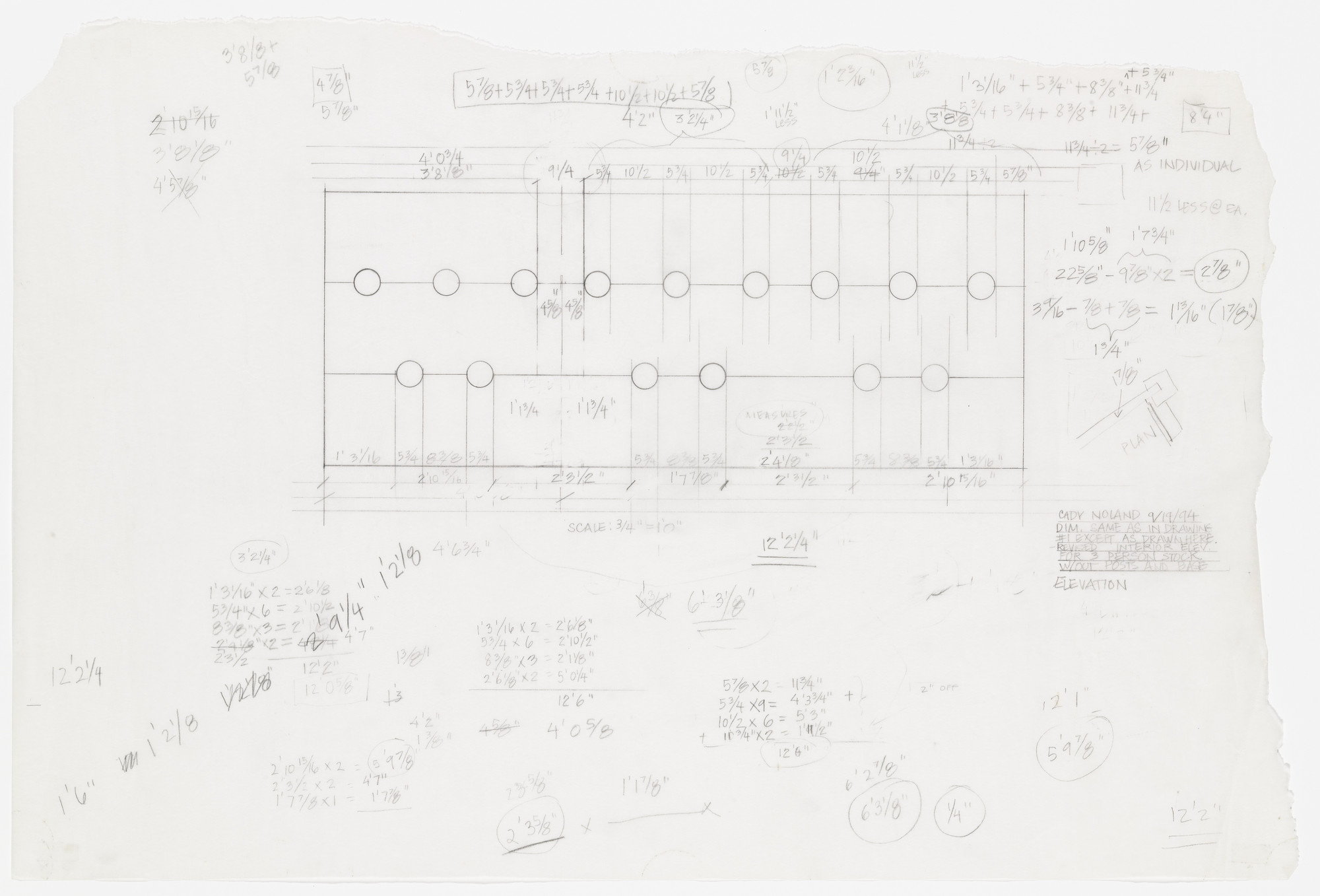 Cady Noland. Untitled from The Tower of Terror Studies