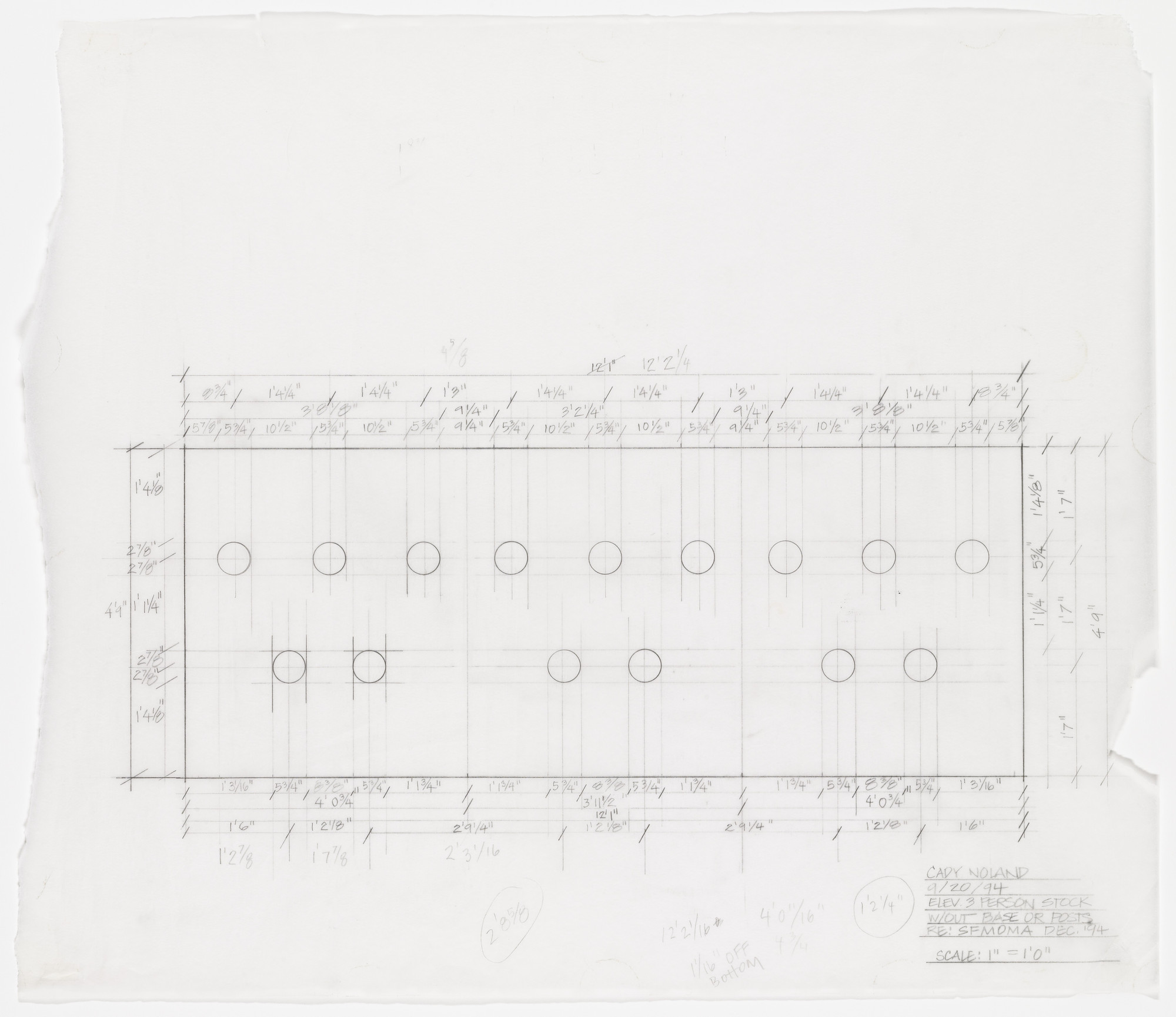 Cady Noland. Untitled from The Tower of Terror Studies