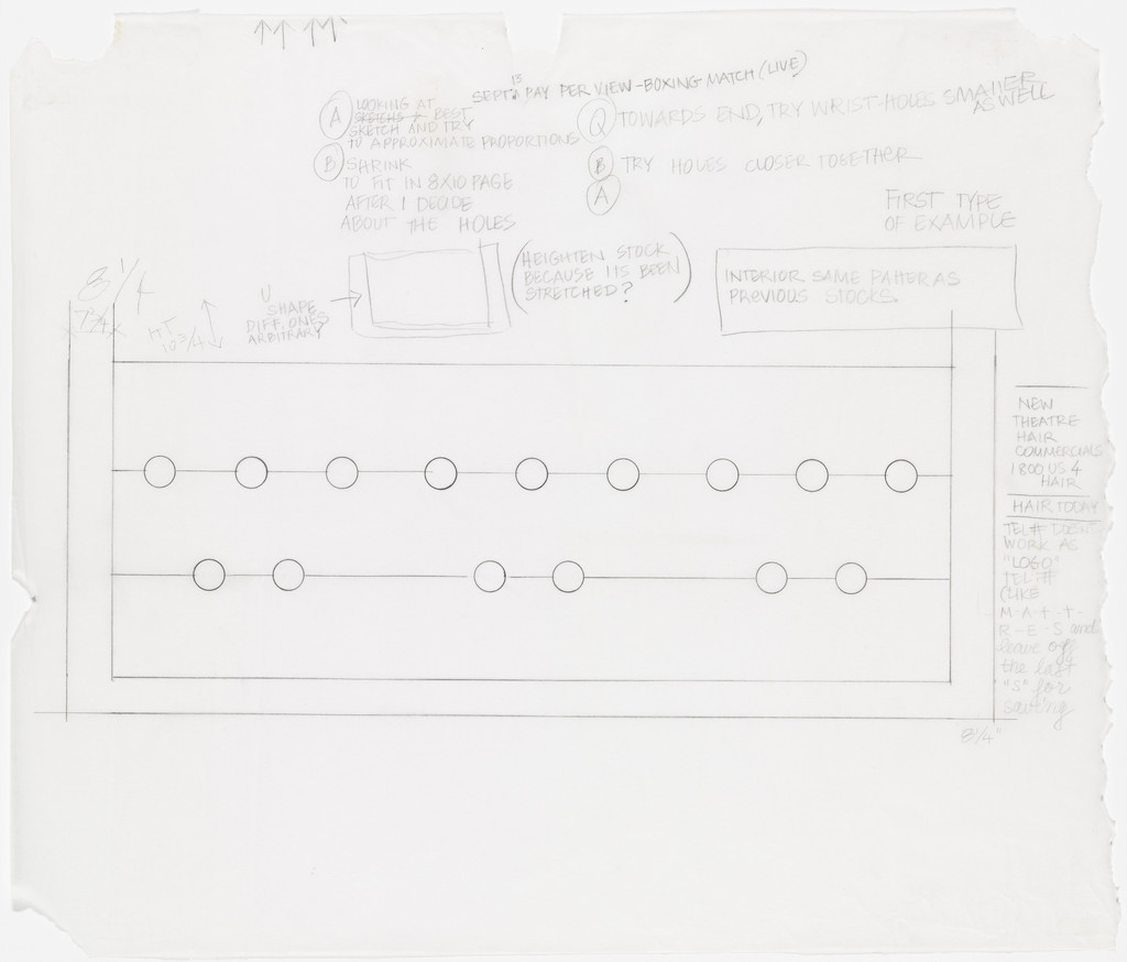 Untitled from The Tower of Terror Studies