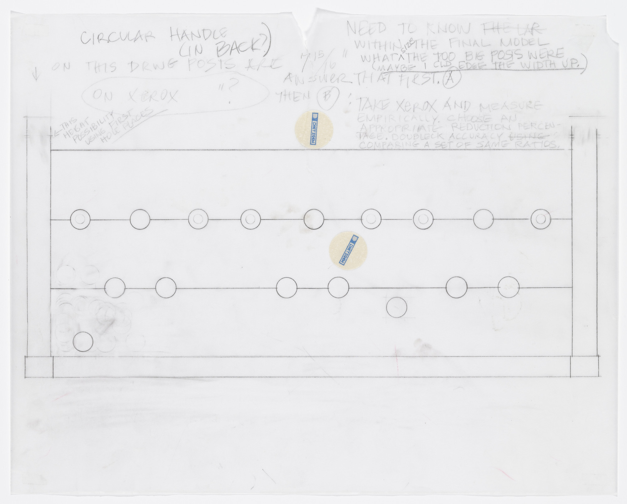 Cady Noland. Untitled from The Tower of Terror Studies